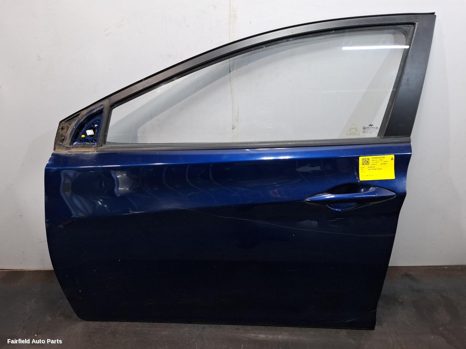 2011-2015 Hyundai Elantra Left Front Door
