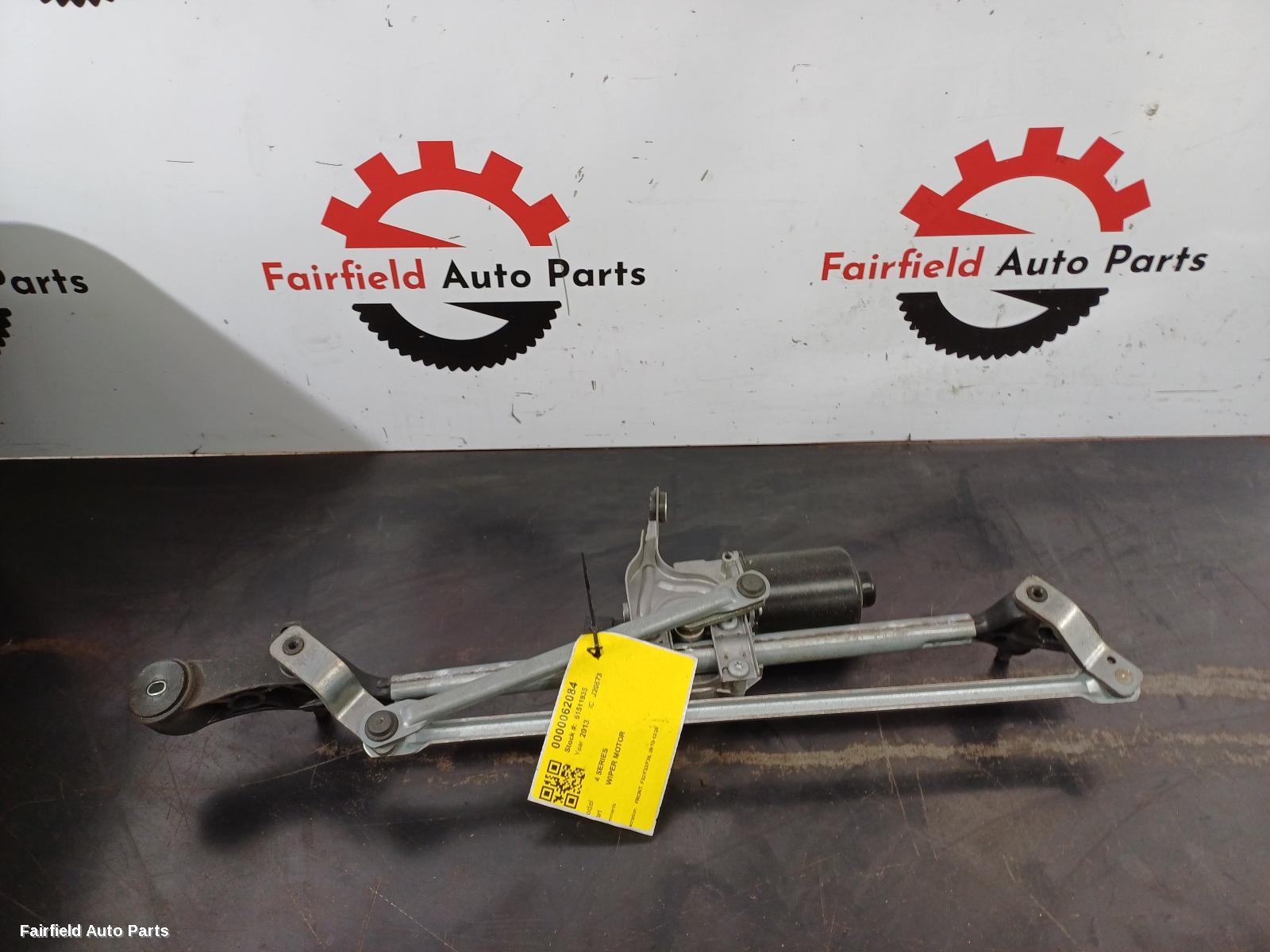 2013-2020 Bmw 4 Series Wiper Motor