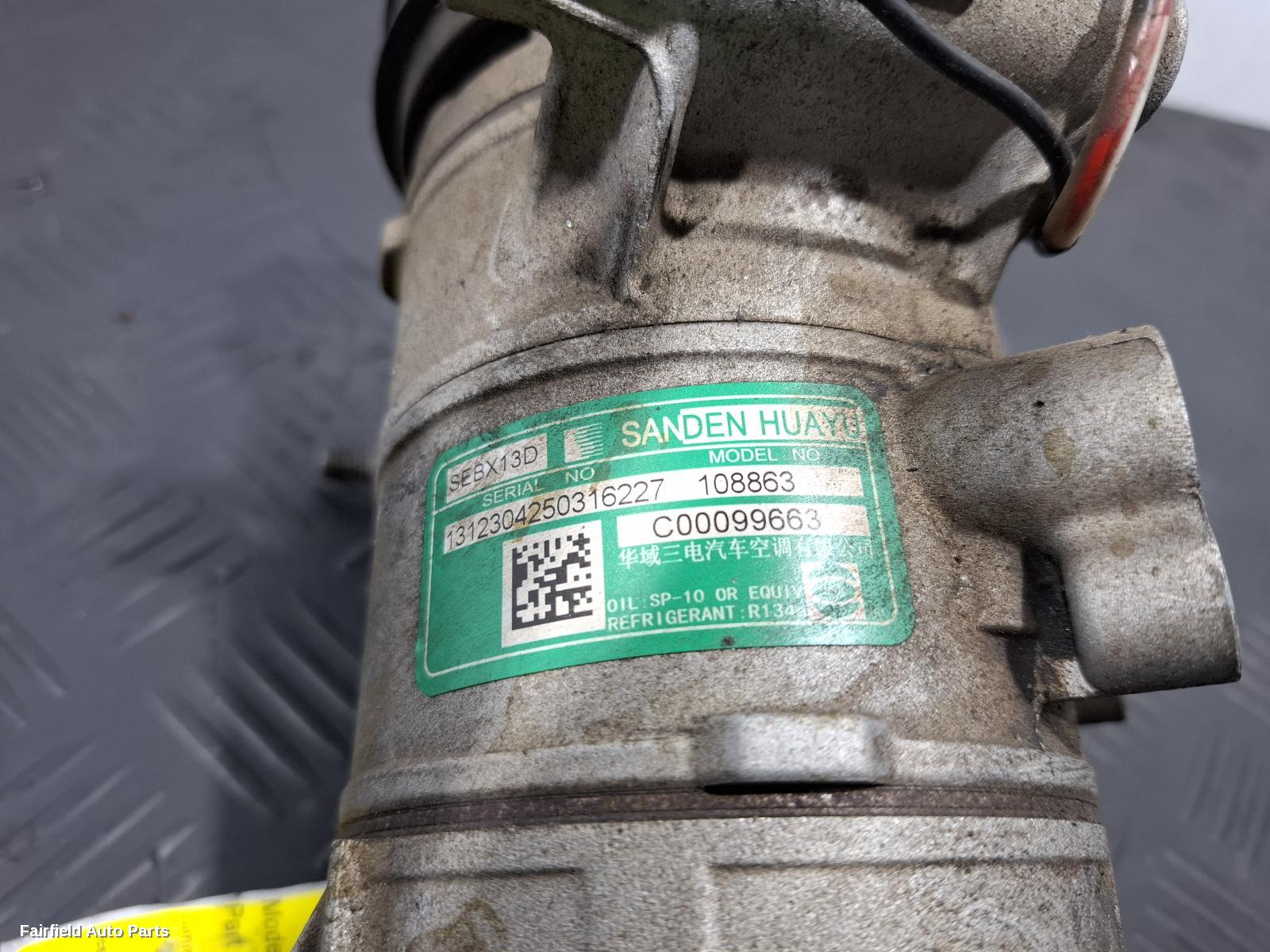 2021-2025 Ldv T60 A C Compressor