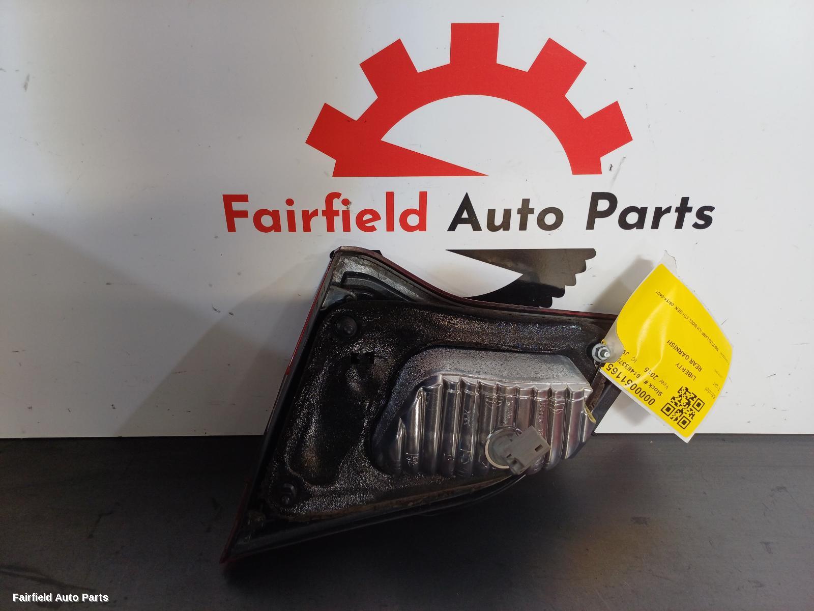 2014-2021 Subaru Liberty Rear Garnish