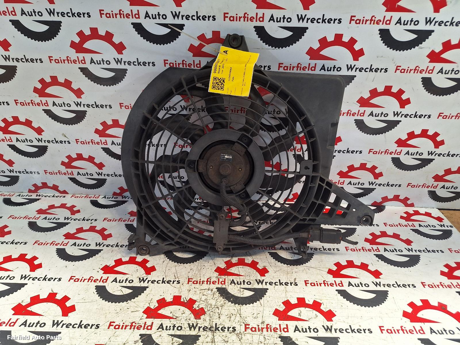2007-2012 Hyundai Iload/imax Fan