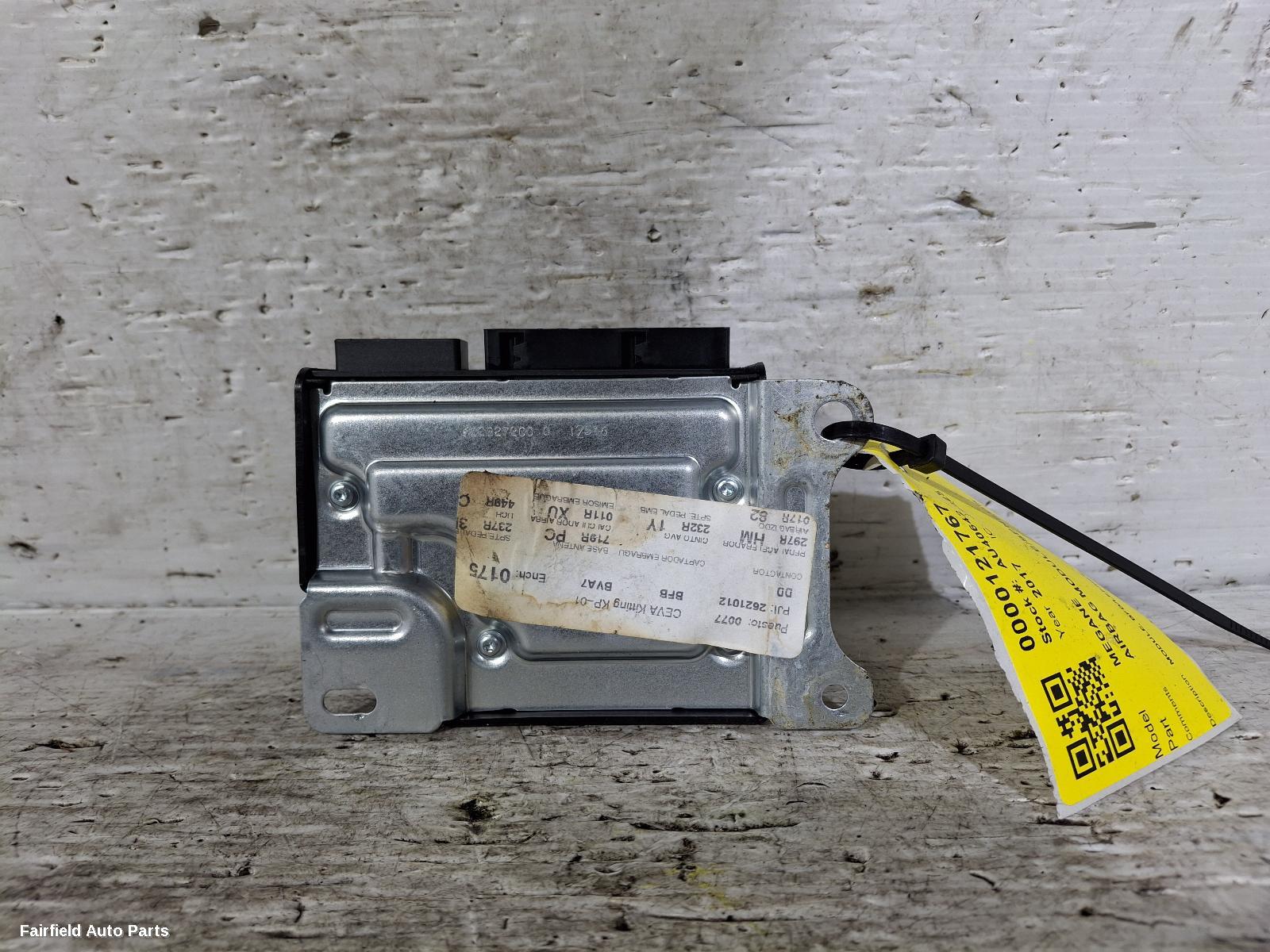 2016-2020 Renault Megane Airbag Module Sensor
