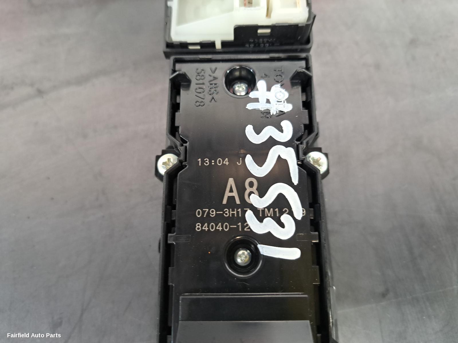 2018-2024 Toyota Corolla Pwr Dr Wind Switch