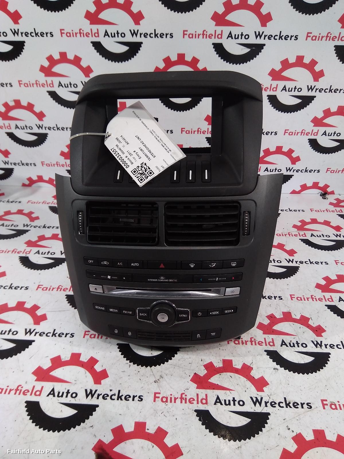 2011-2016 Ford Territory Radio Cd Dvd Sat Tv