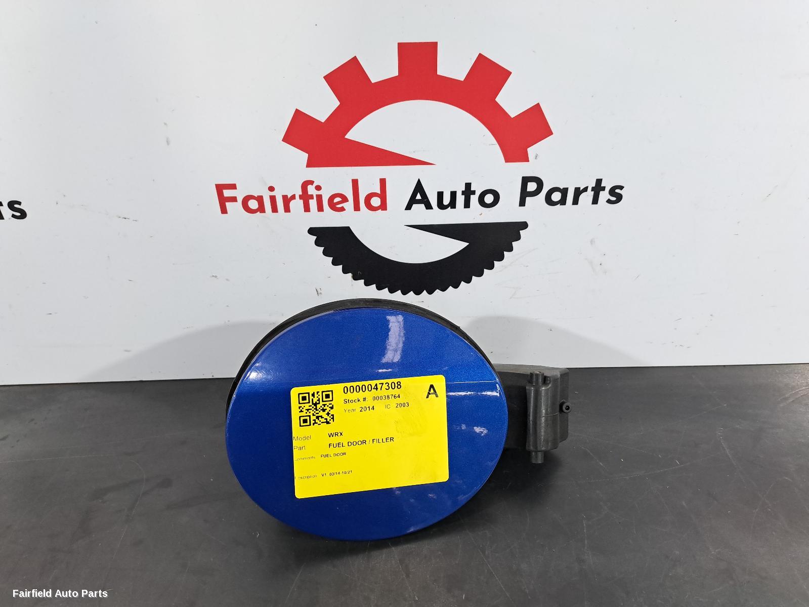 2014-2021 Subaru Wrx Fuel Door   Filler