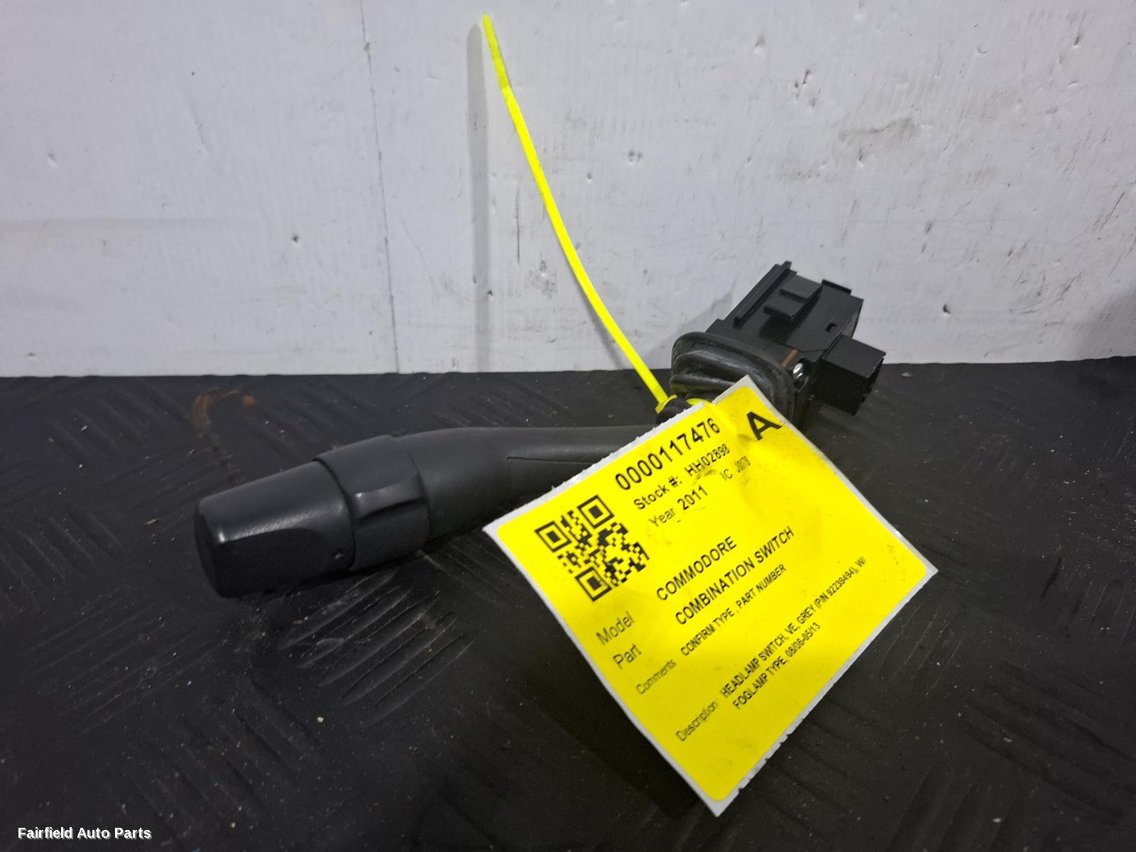2006-2013 Holden Commodore Combination Switch