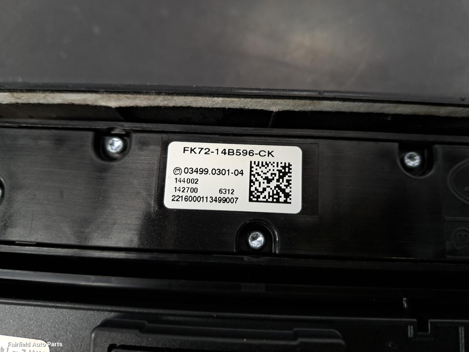 2015-2026 Land Rover Discovery Sport Heater Ac Controls