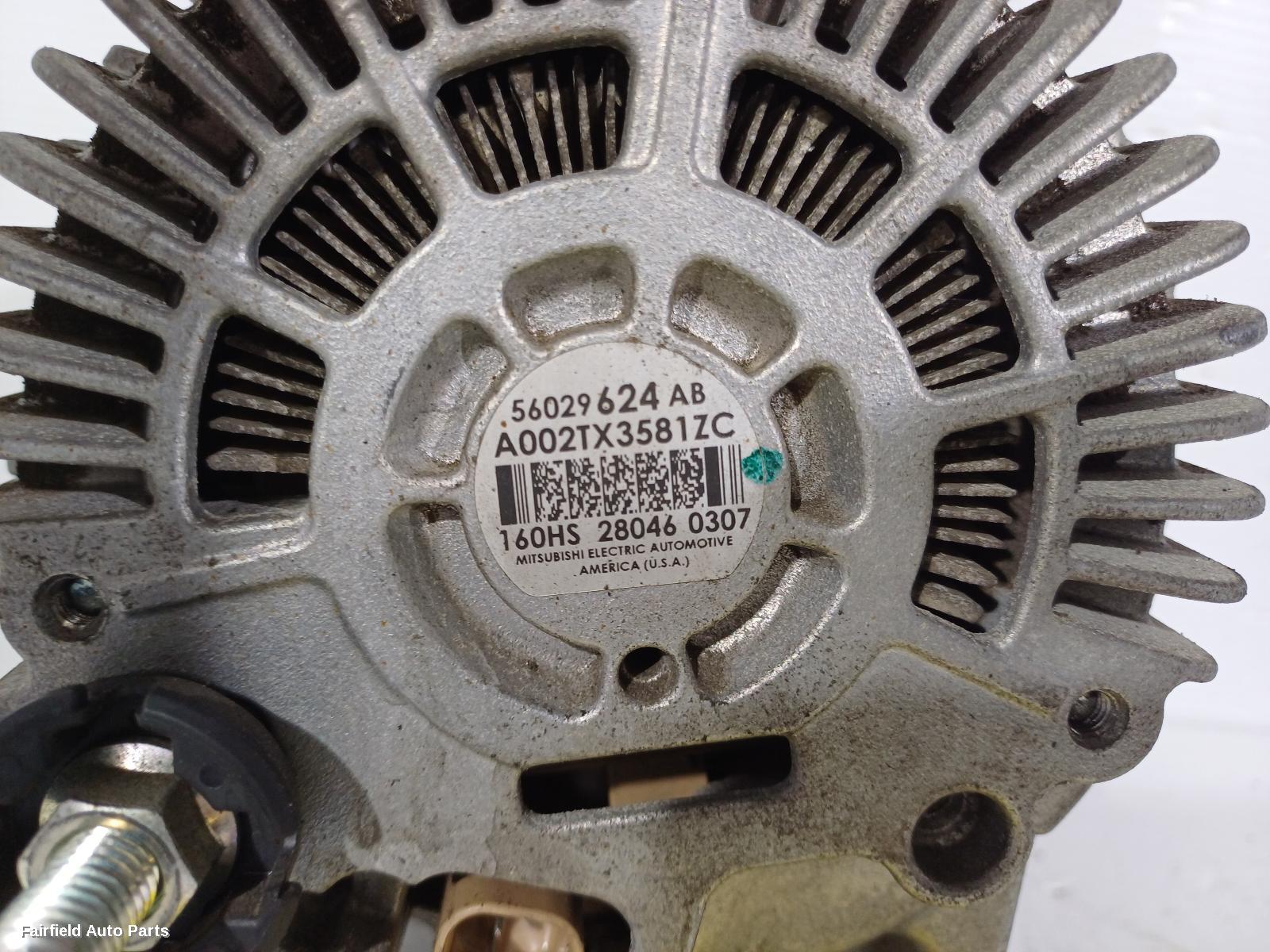 2014-2018 Jeep Cherokee Alternator