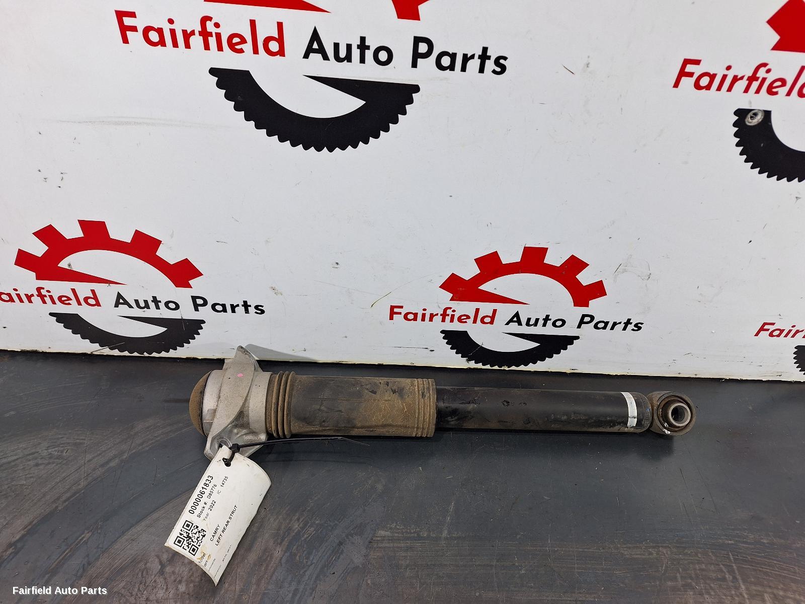 2017-2024 Toyota Camry Left Rear Strut