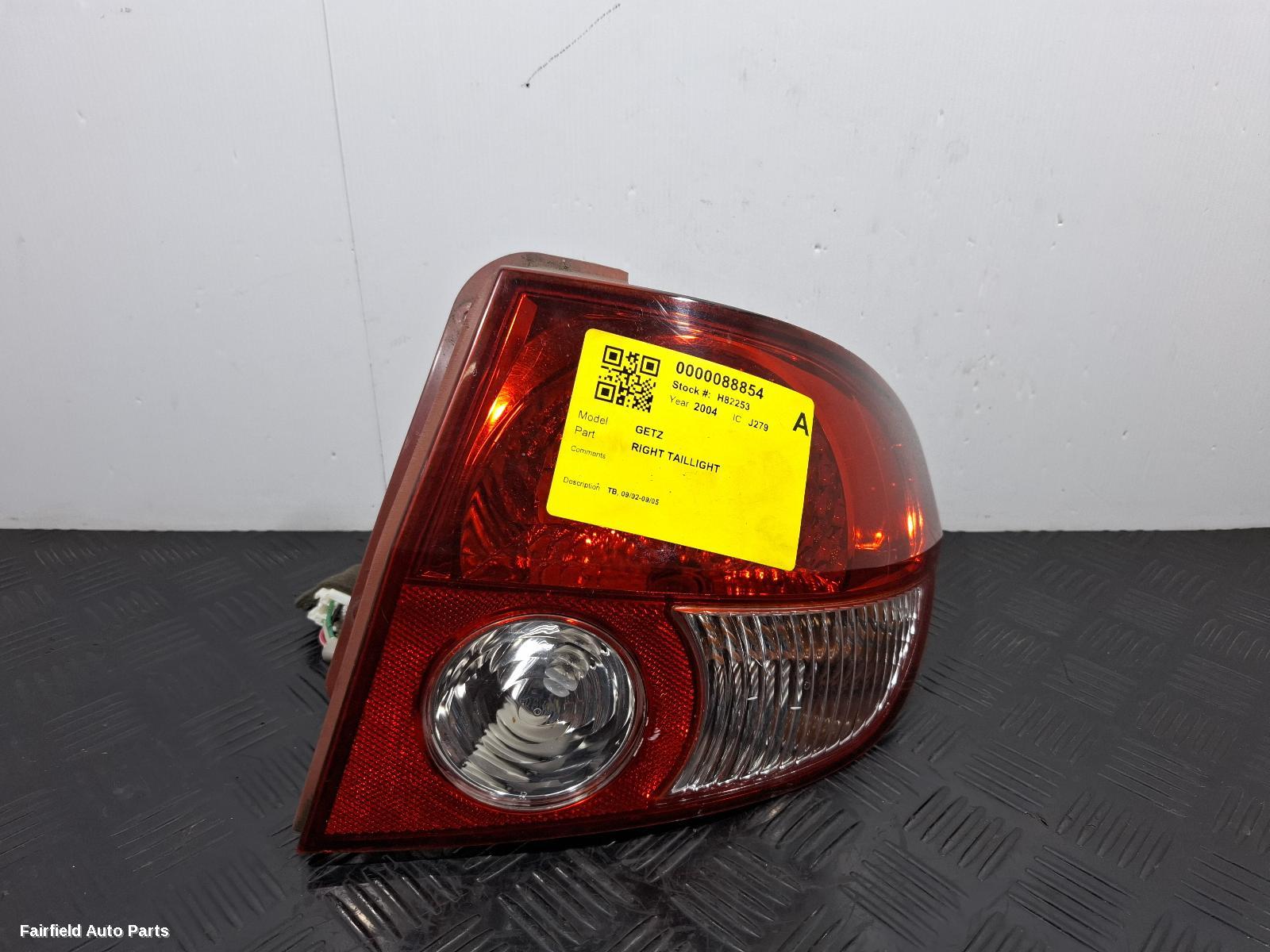 2002-2005 Hyundai Getz Right Taillight