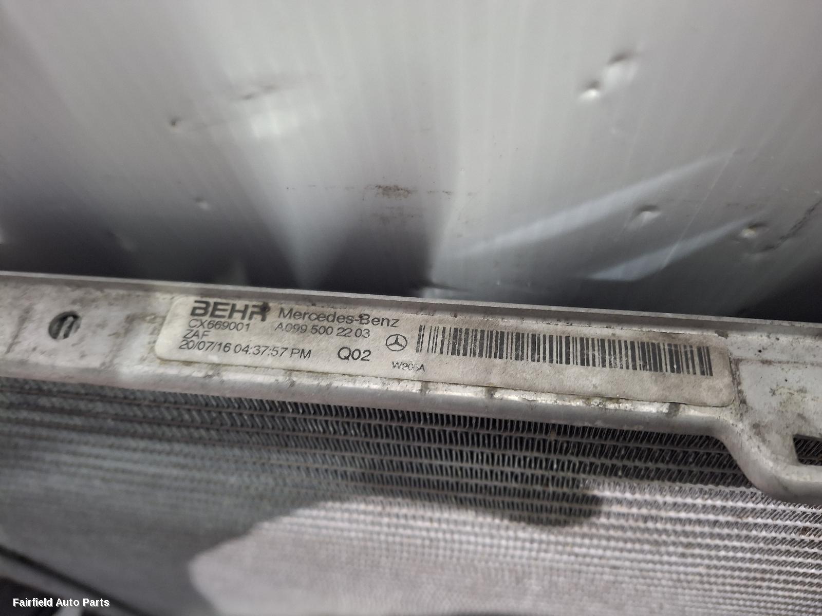 2014-2018 Mercedes C Class Radiator