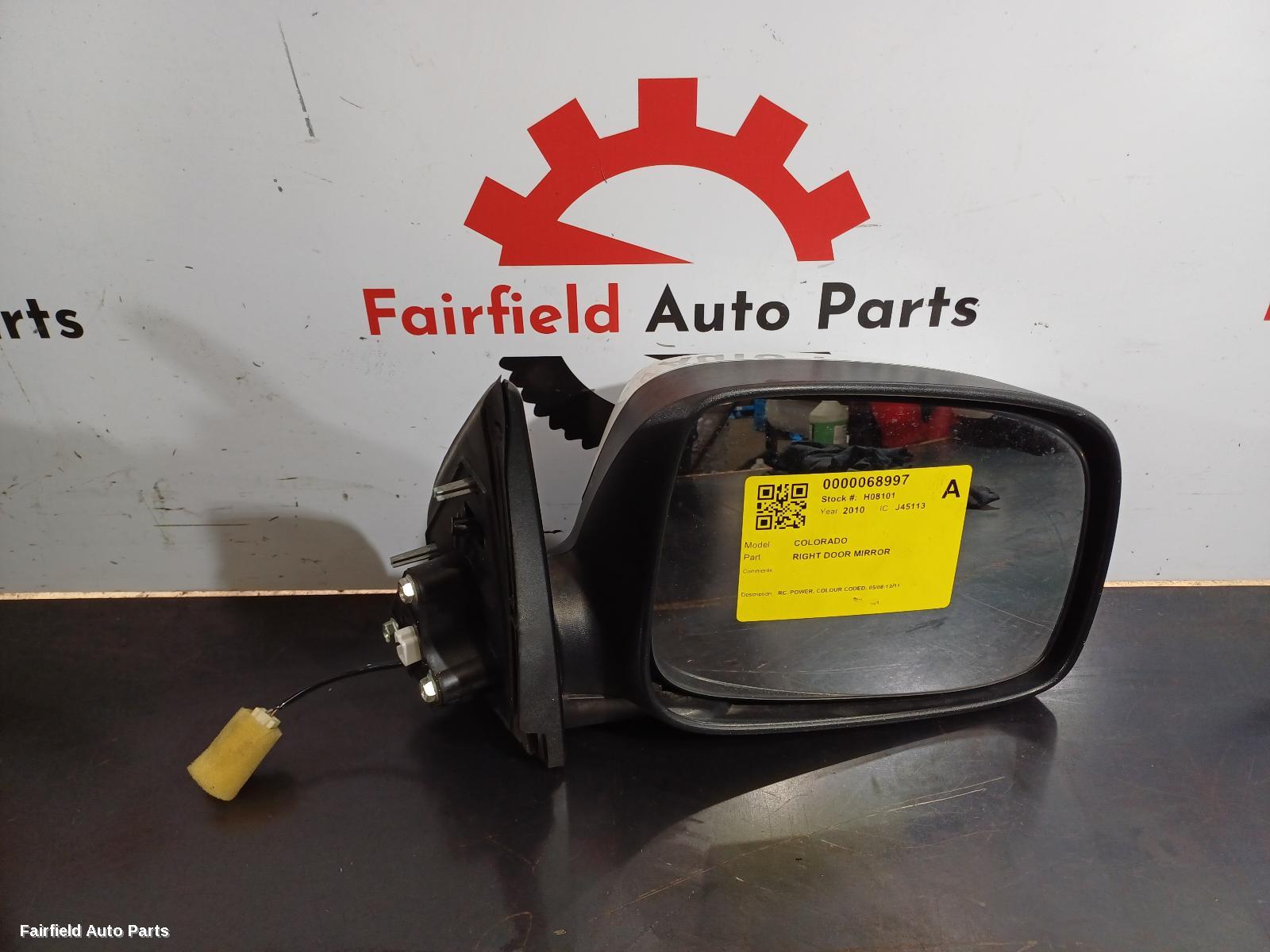 2008-2011 Holden Colorado Right Door Mirror
