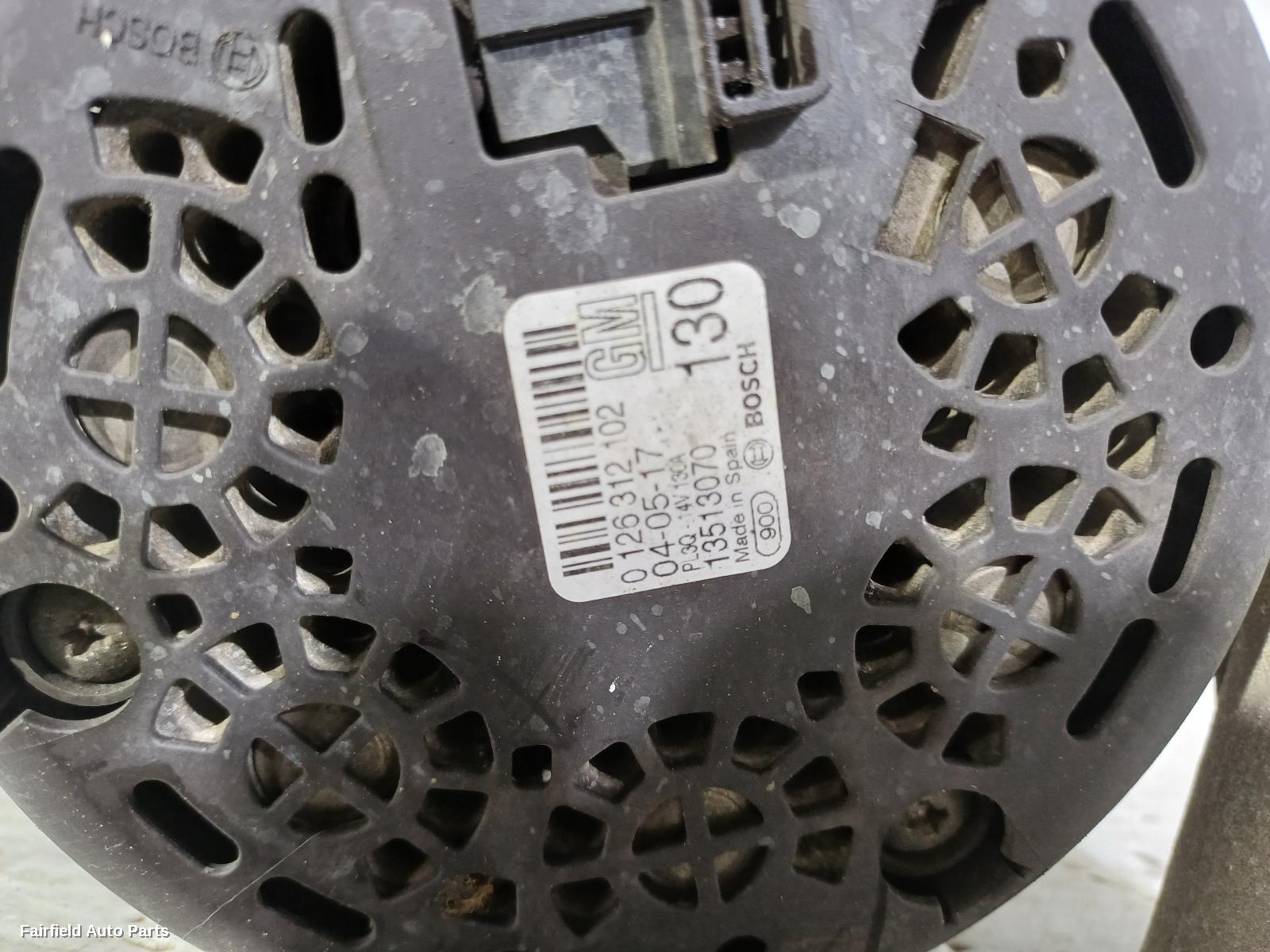 2016-2020 Holden Astra Alternator