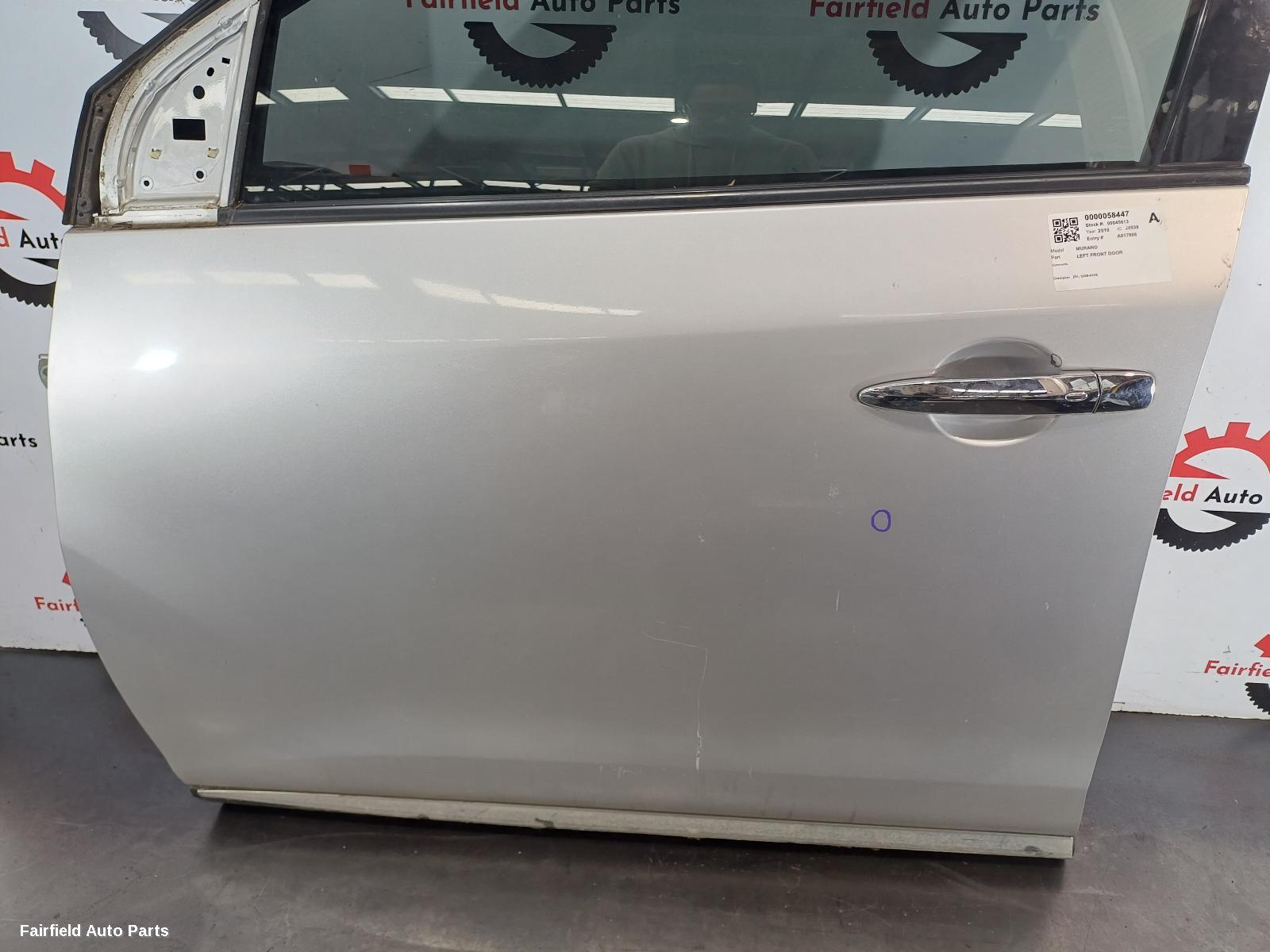 2008-2015 Nissan Murano Left Front Door