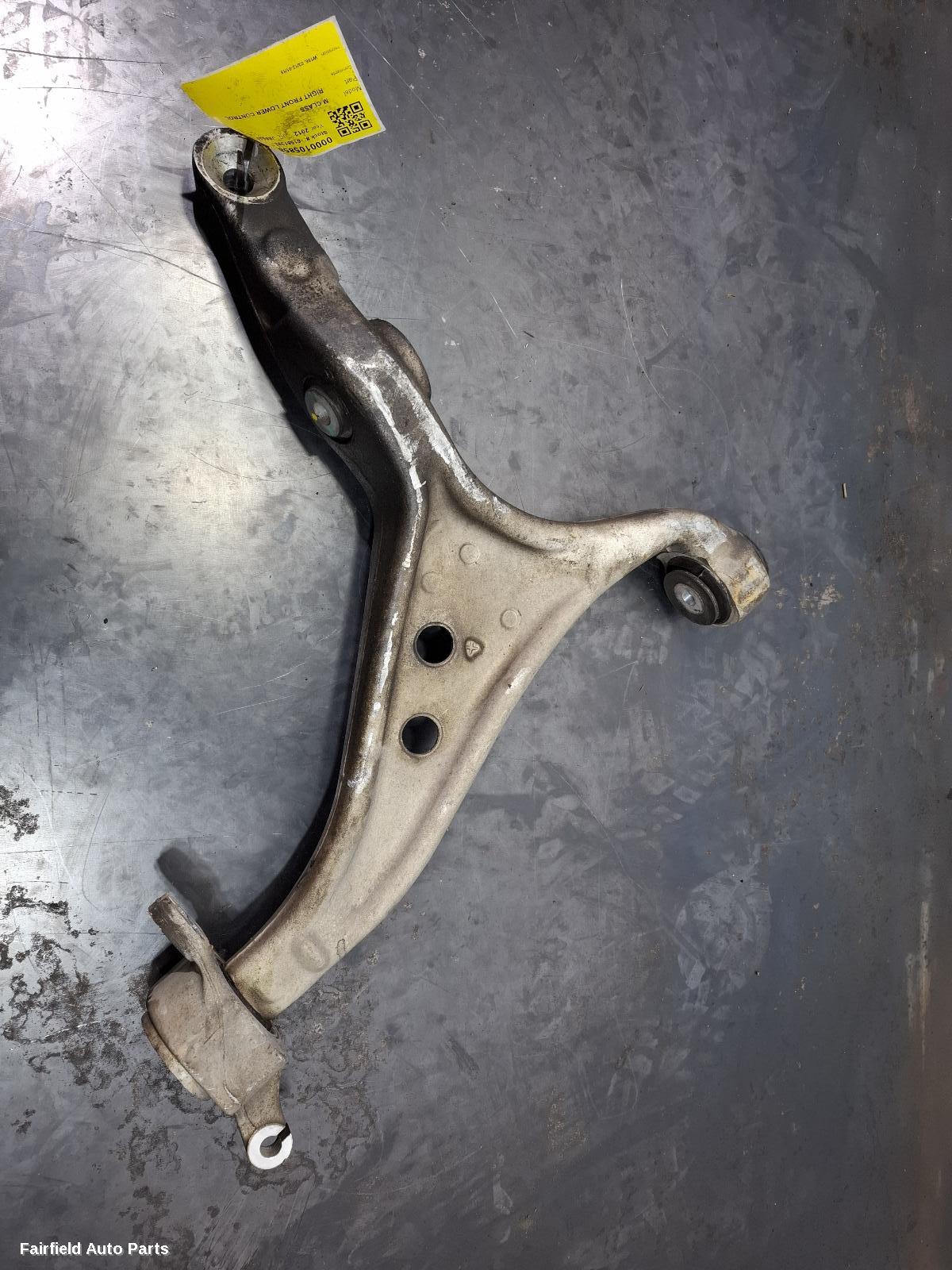 2012-2016 Mercedes M Class Right Front Lower Control Arm