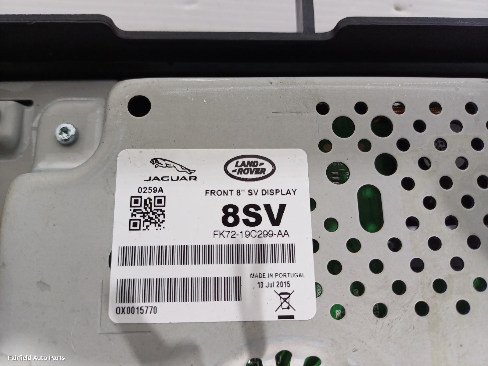 2015-2019 Land Rover Discovery Sport Radio Cd Dvd Sat Tv