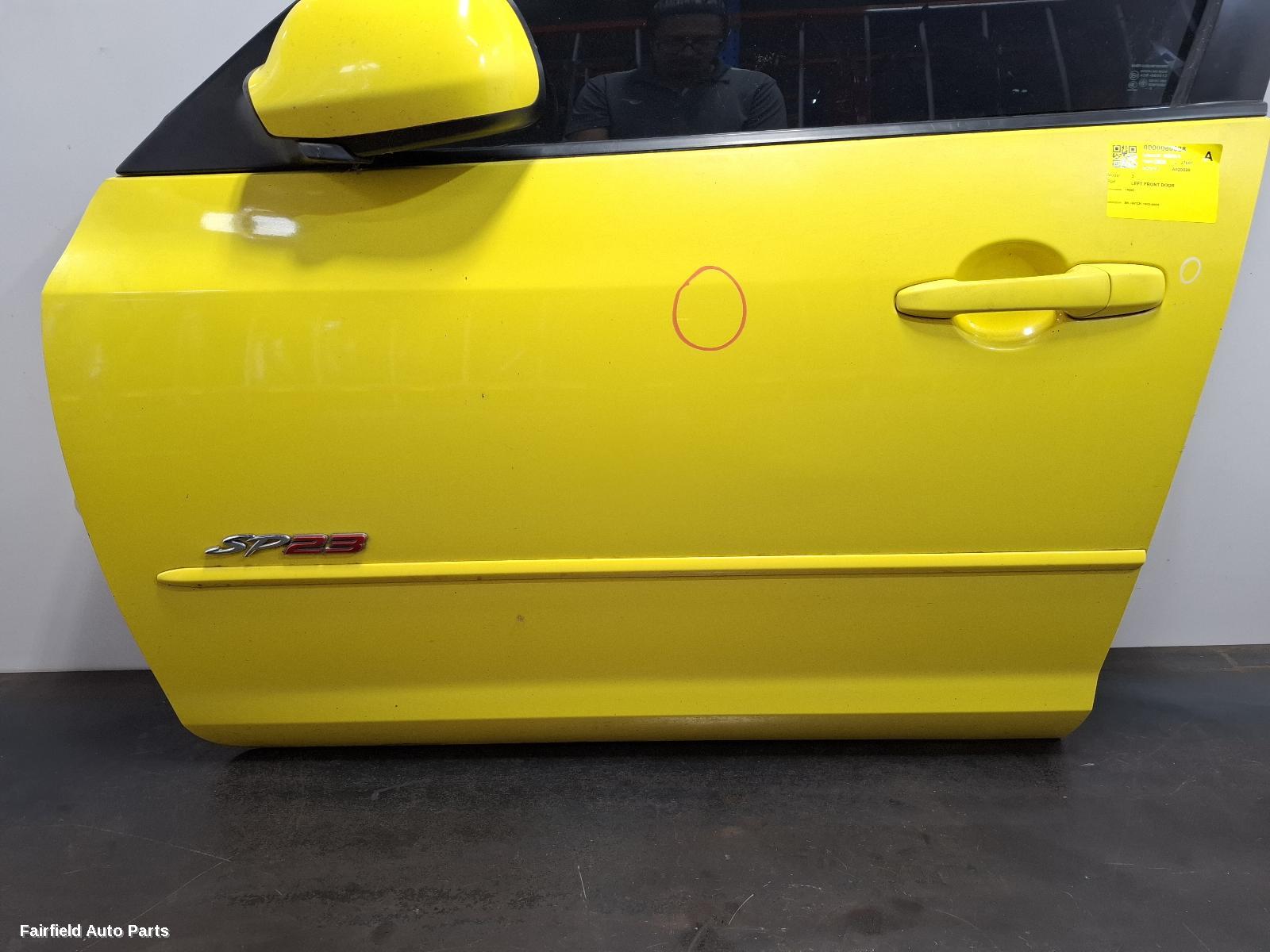 2003-2009 Mazda 3 Left Front Door