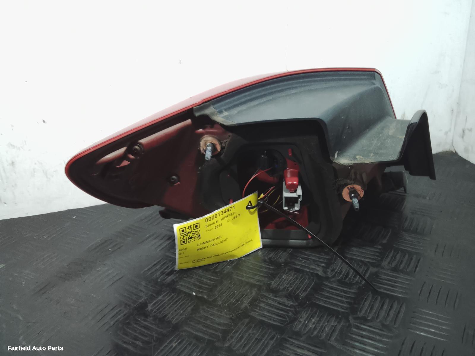 2013-2017 Holden Commodore Right Taillight