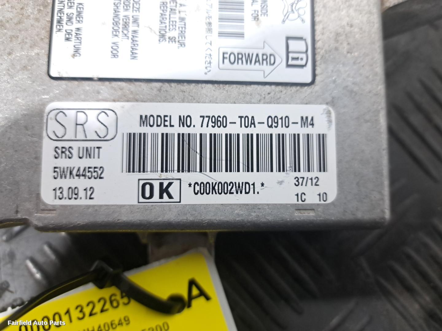 2012-2017 Honda Crv Airbag Module Sensor