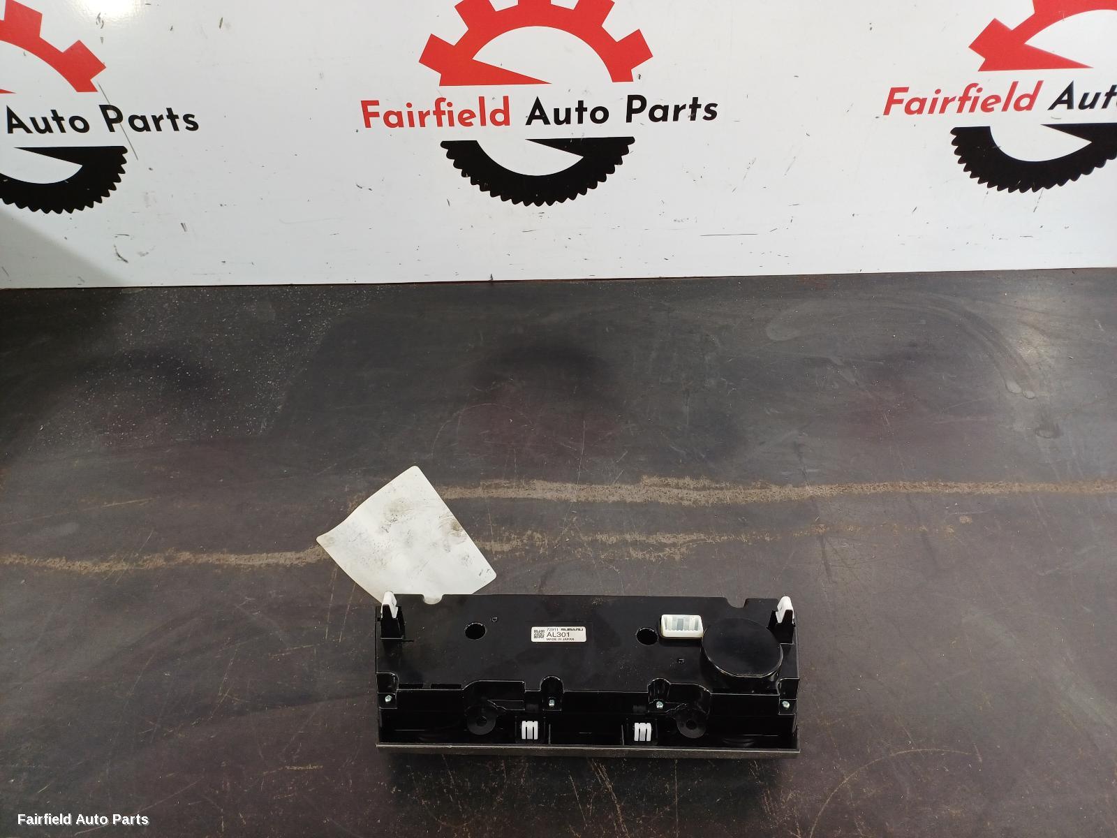 2014-2021 Subaru Liberty Heater Ac Controls