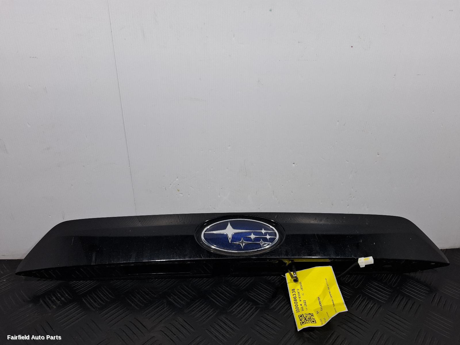 2017-2023 Subaru Xv Rear Garnish