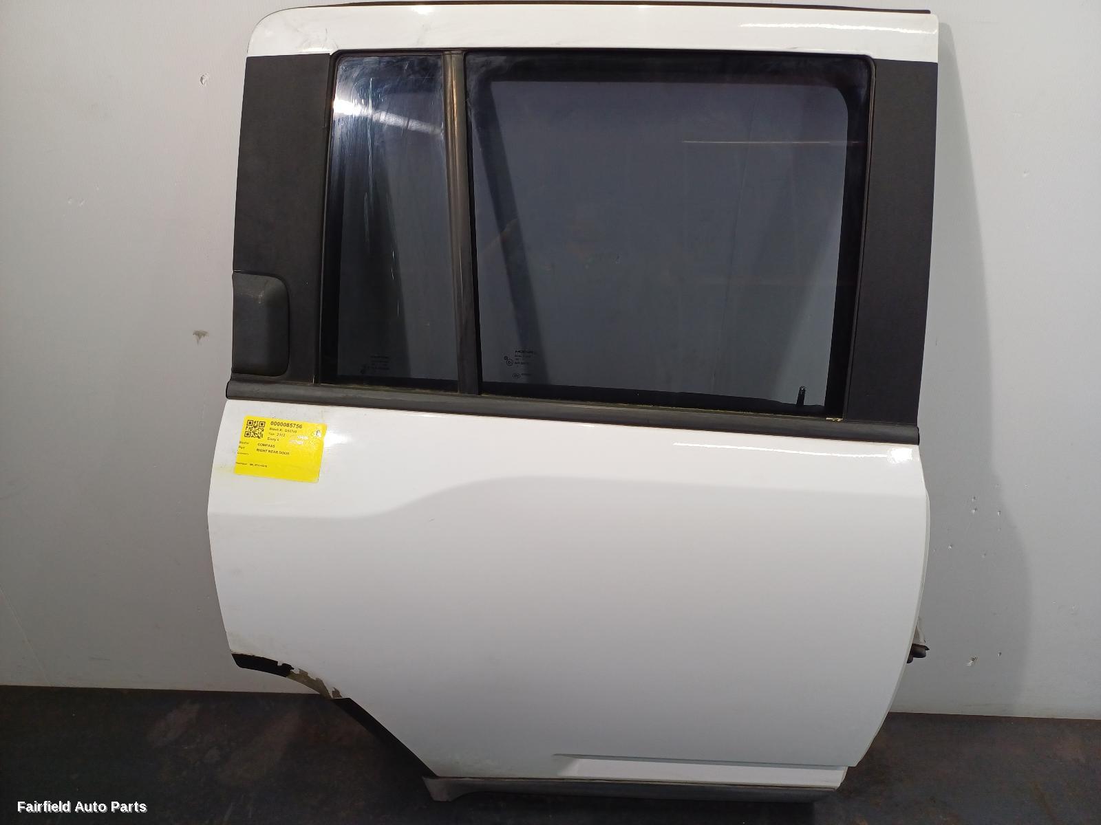 2011-2016 Jeep Compass Right Rear Door Sliding