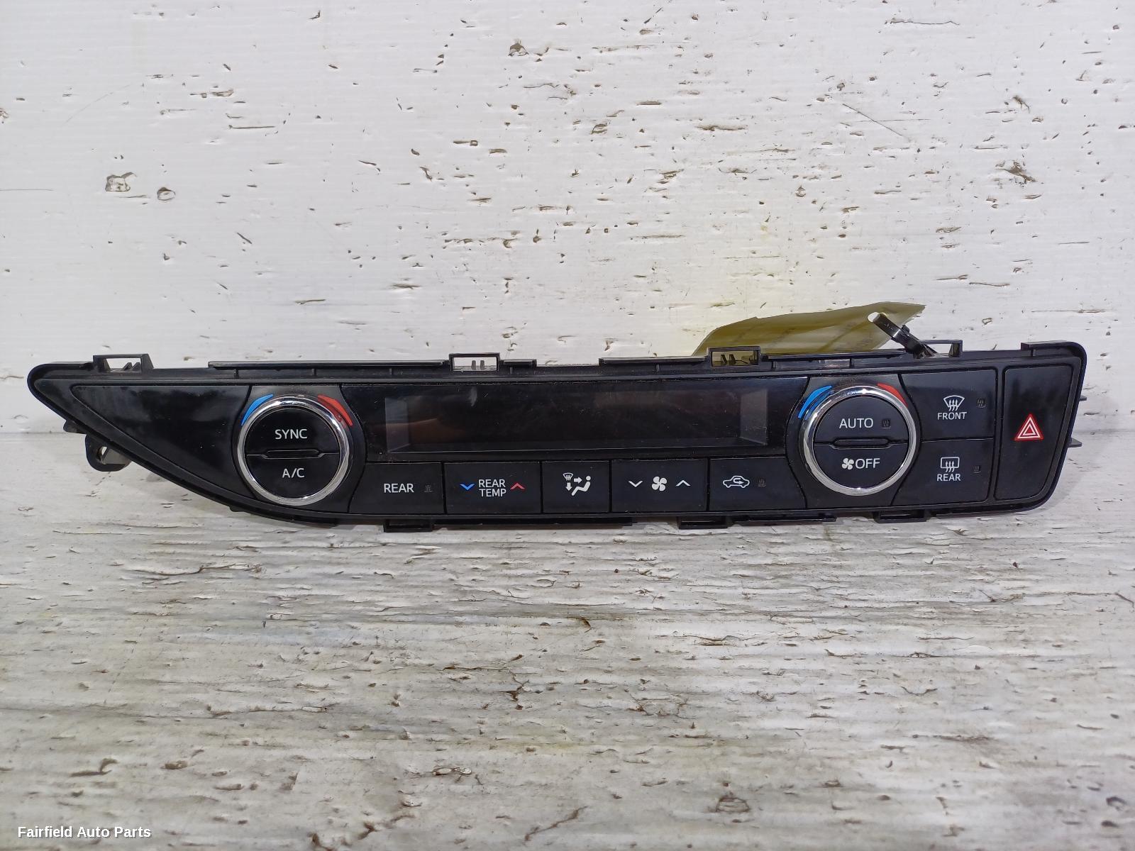 2013-2021 Toyota Kluger Heater Ac Controls