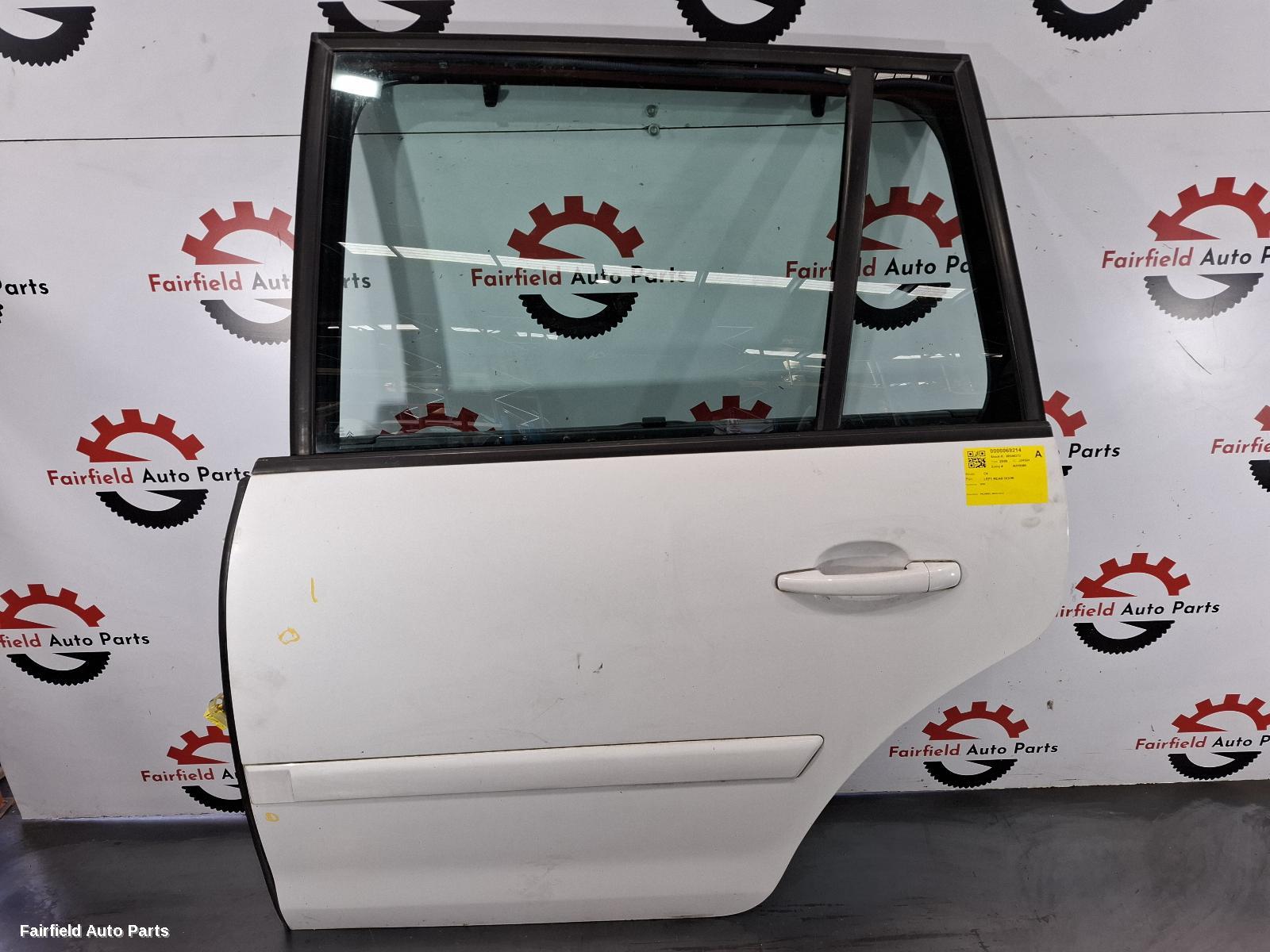 2007-2013 Citroen C4 Left Rear Door Sliding