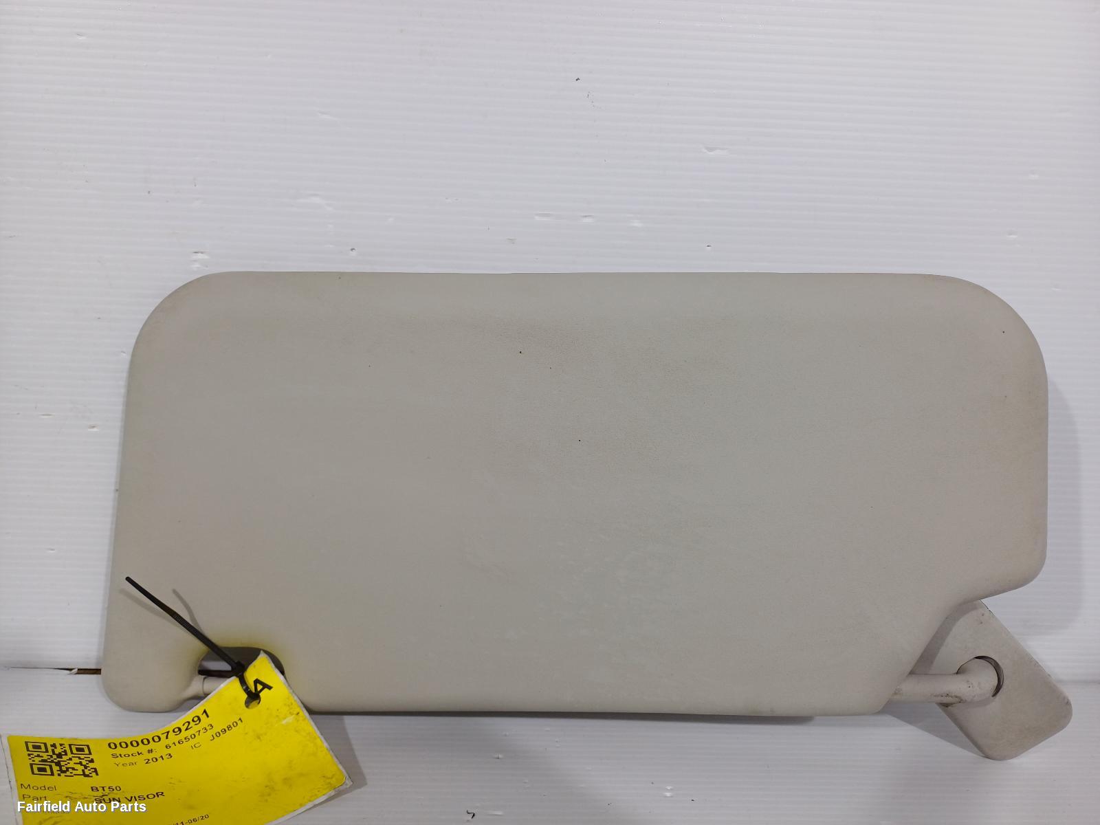2011-2020 Mazda Bt50 Sunvisor