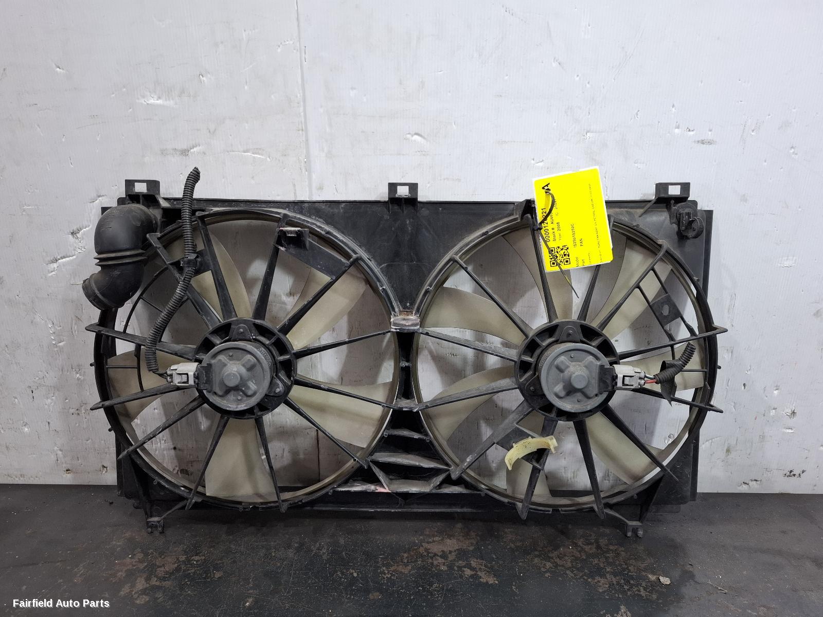 2005-2008 Lexus Is250/is250c Fan
