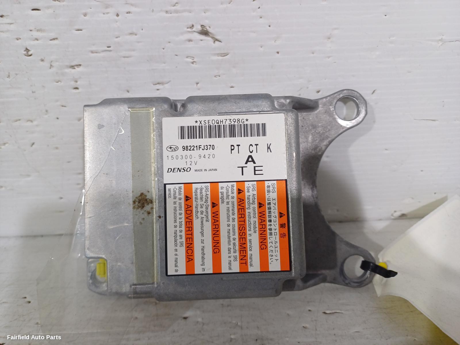2011-2017 Subaru Xv Airbag Module Sensor