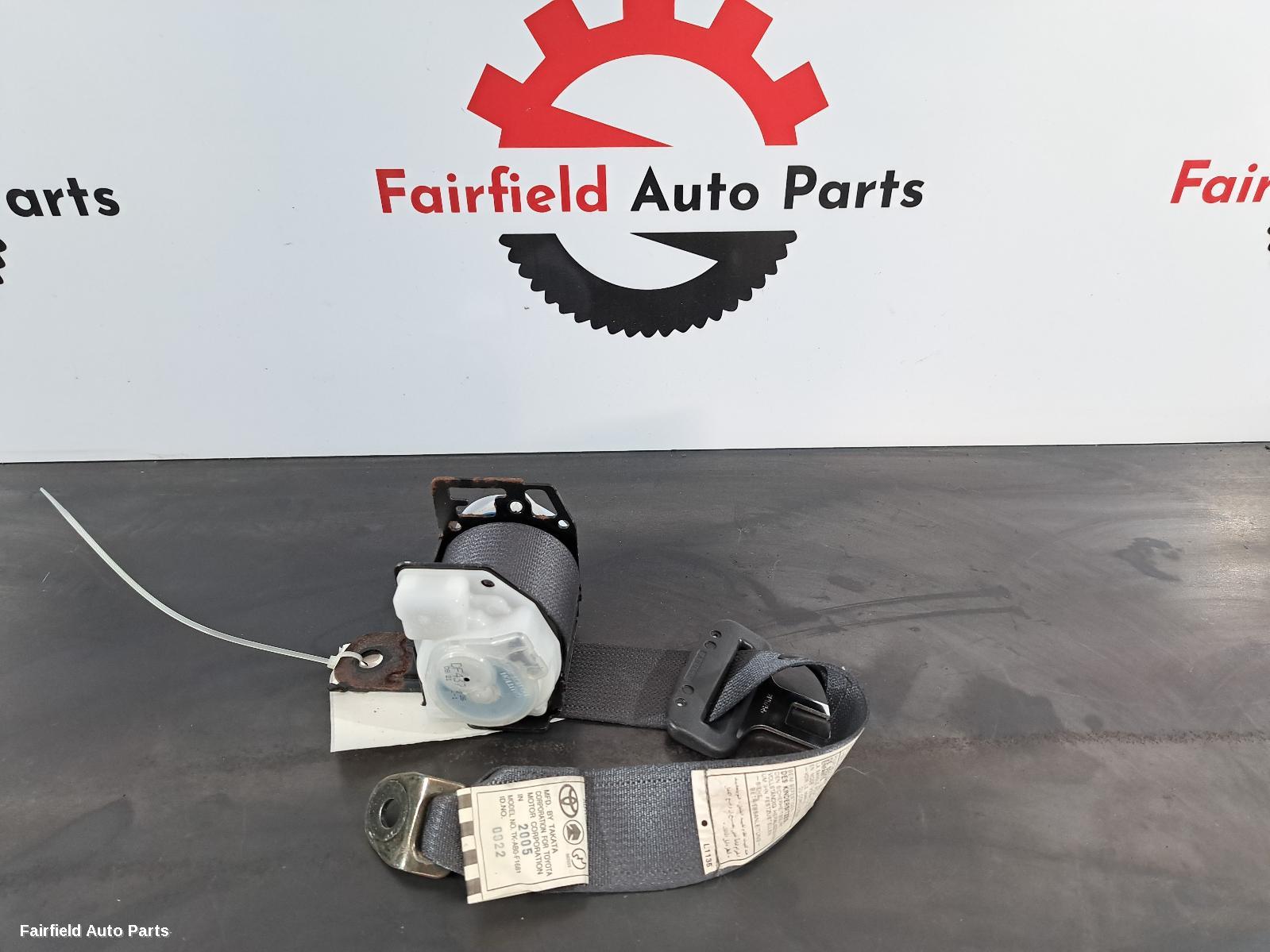 2001-2007 Toyota Corolla Seatbelt Stalk