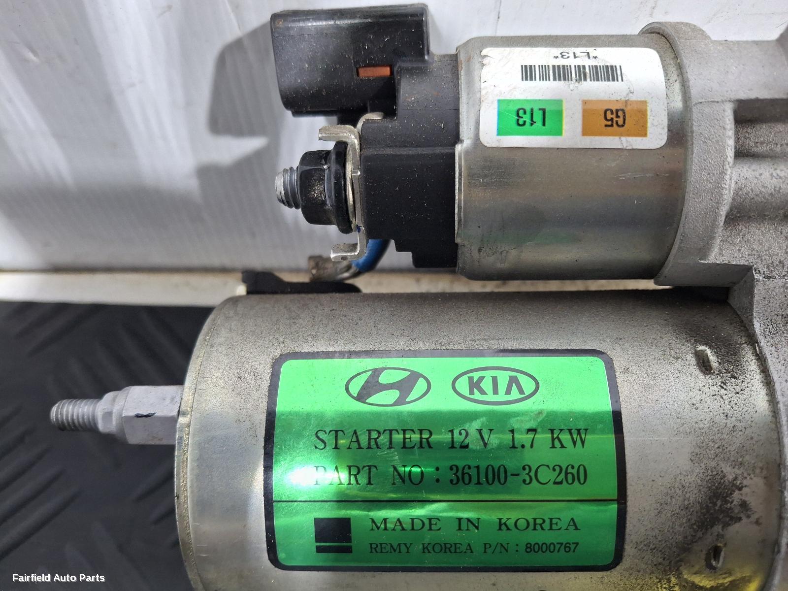 2014-2020 Kia Carnival/grand Carnival Starter