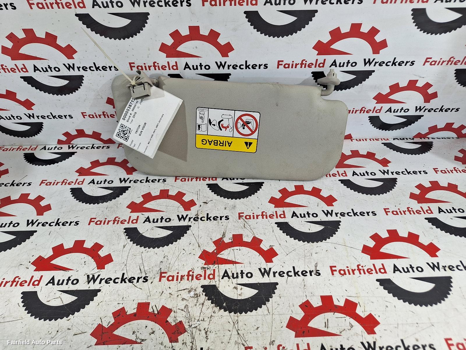 2015-2018 Mitsubishi Triton Sunvisor