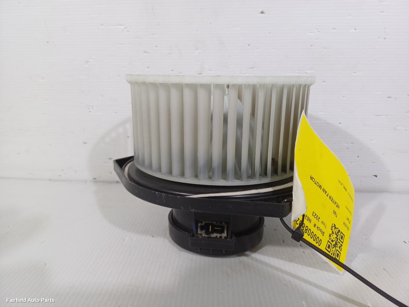 2021-2025 Ldv T60 Heater Fan Motor
