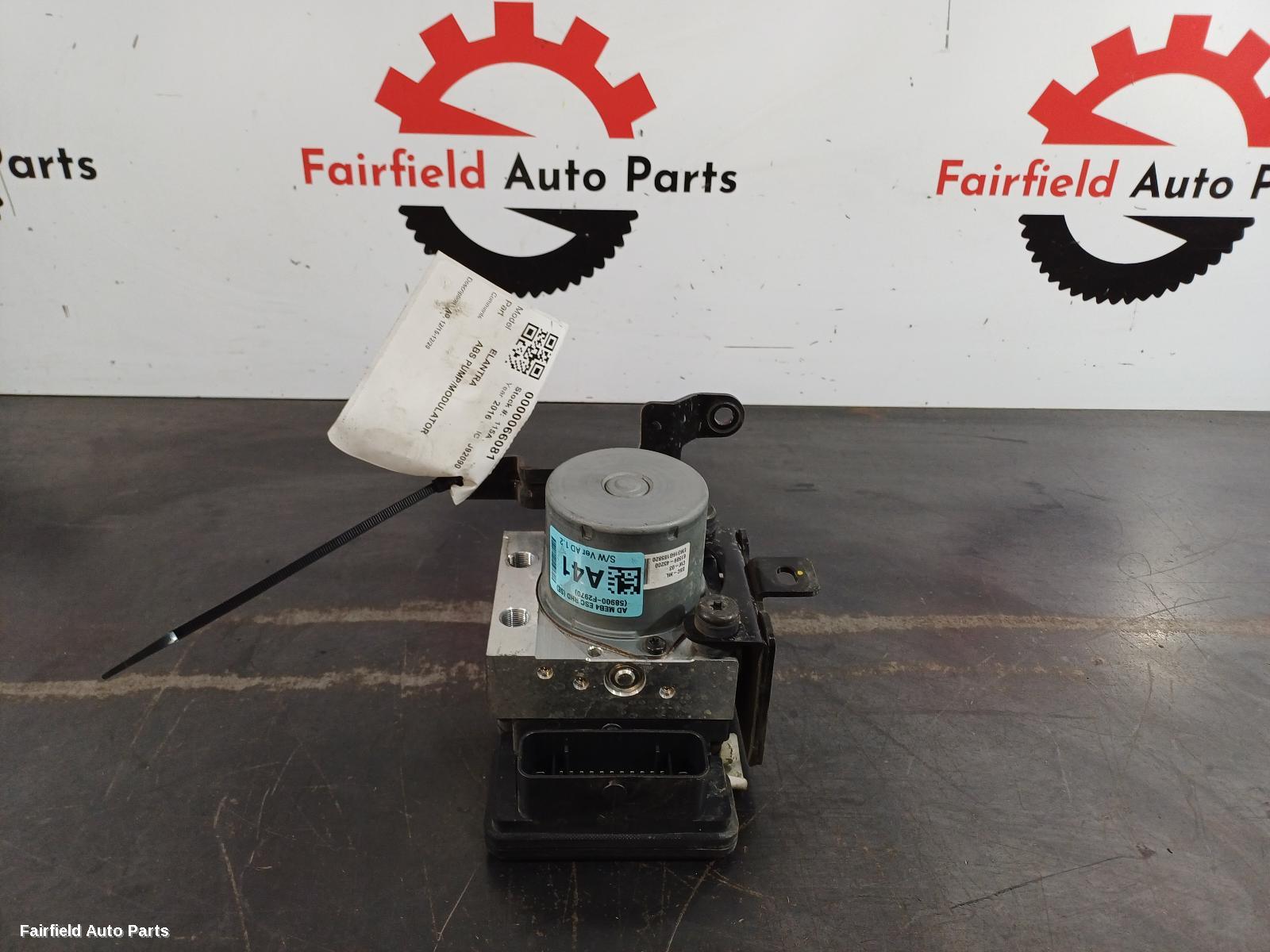 2015-2020 Hyundai Elantra Abs Pump Modulator