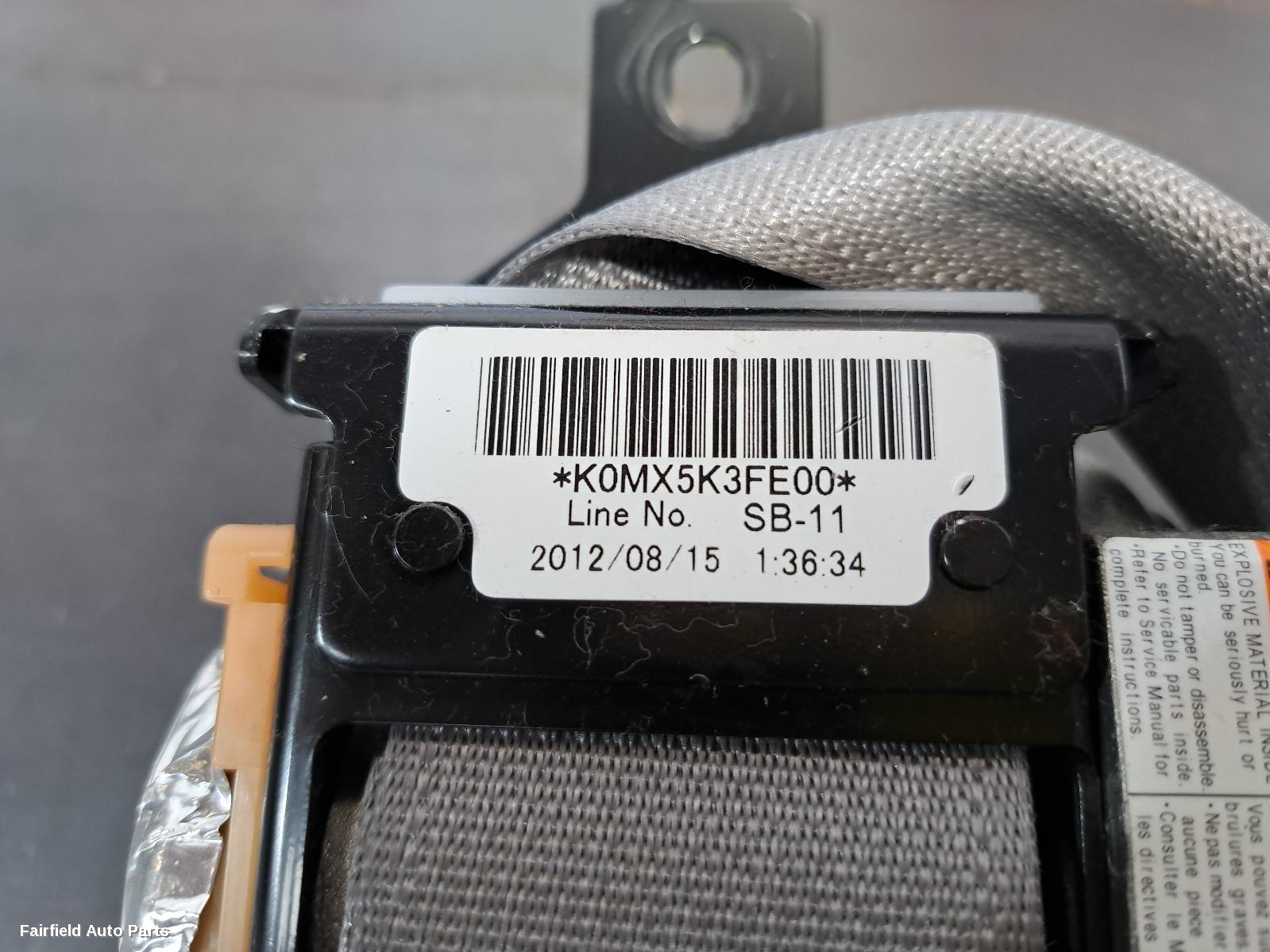2012-2014 Honda Civic Seatbelt Stalk