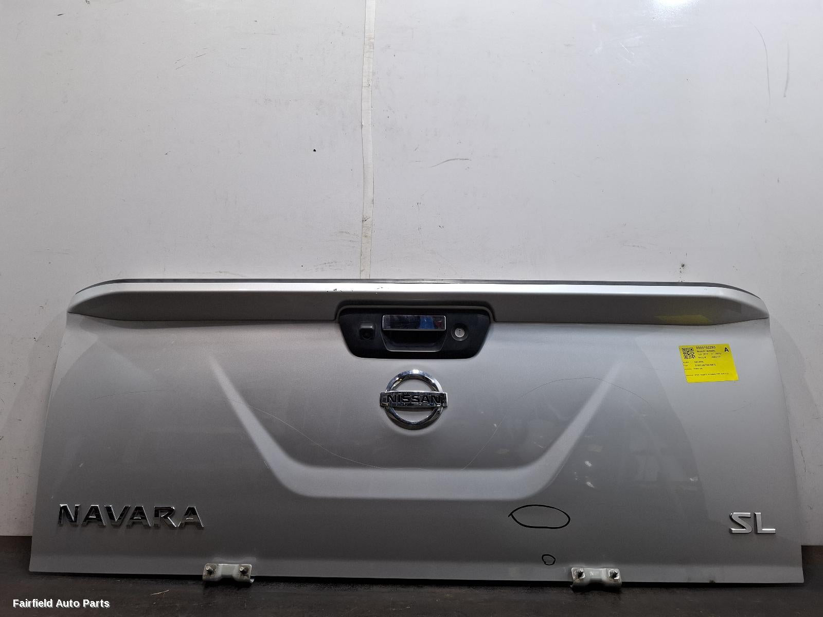 2015-2020 Nissan Navara Bootlid Tailgate