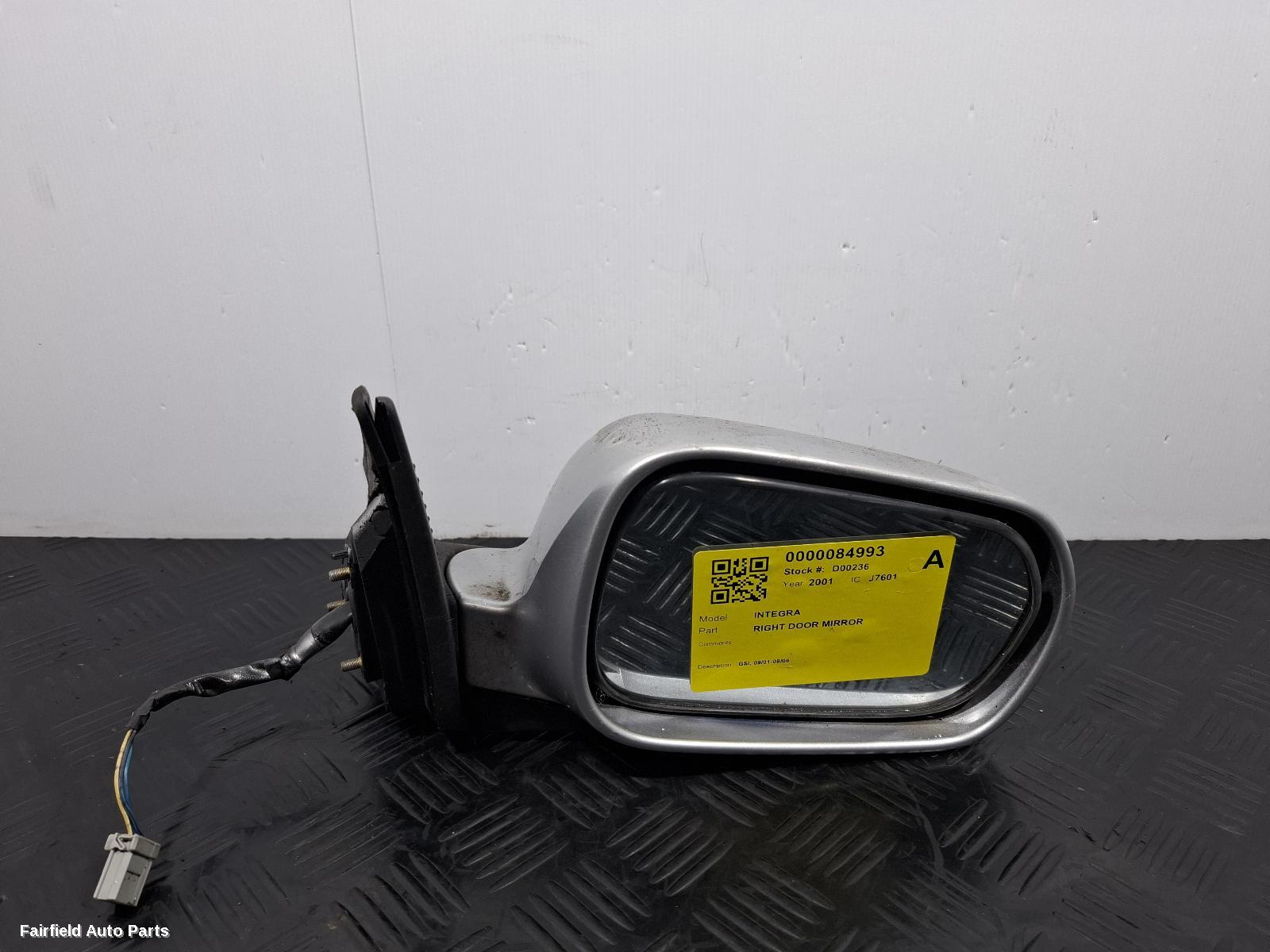 2001-2006 Honda Integra Right Door Mirror