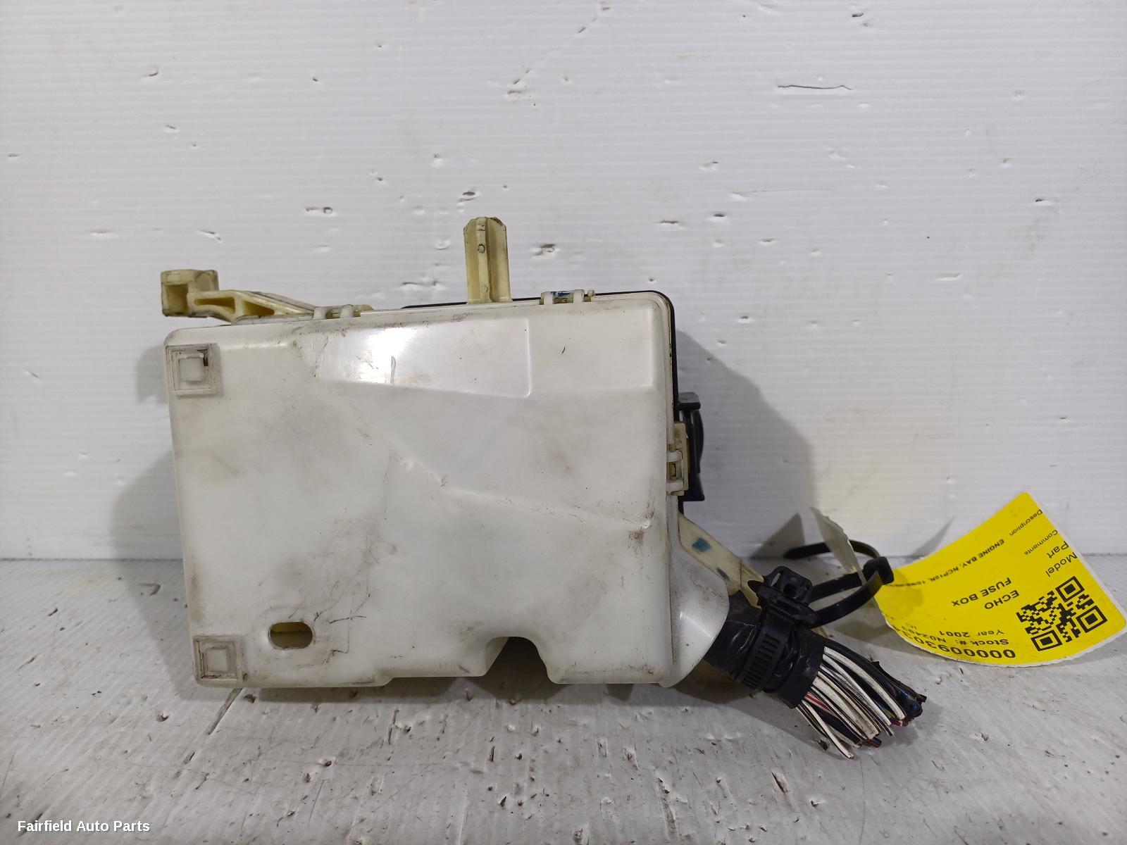 1999-2005 Toyota Echo Fuse Box