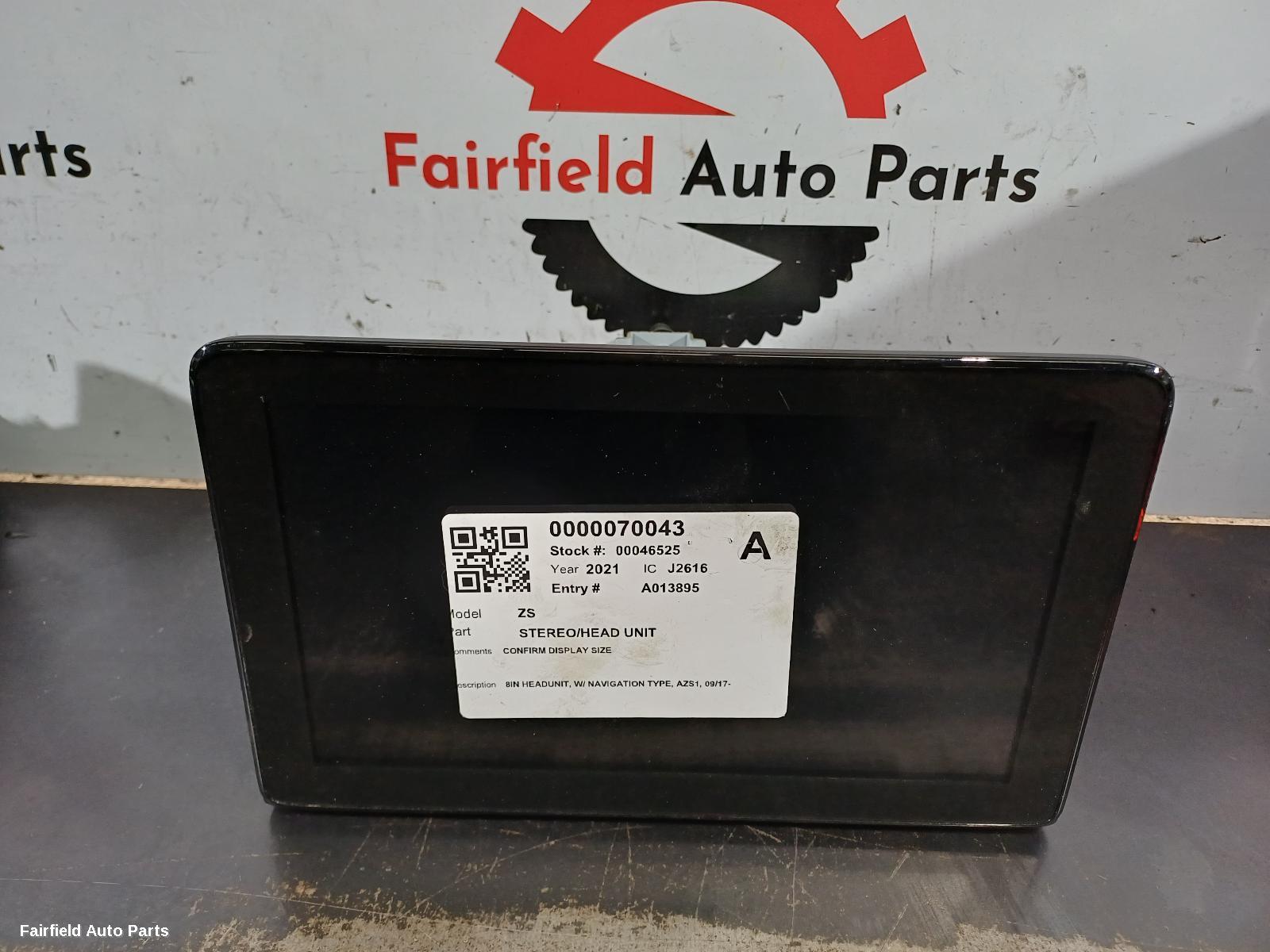 2017-2024 Mg Zs Radio Cd Dvd Sat Tv
