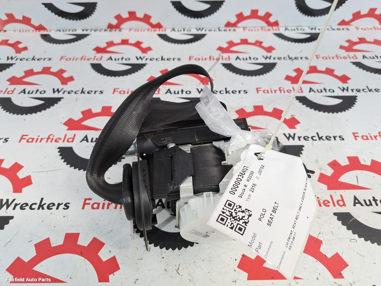 2010-2017 Volkswagen Polo Seatbelt Stalk
