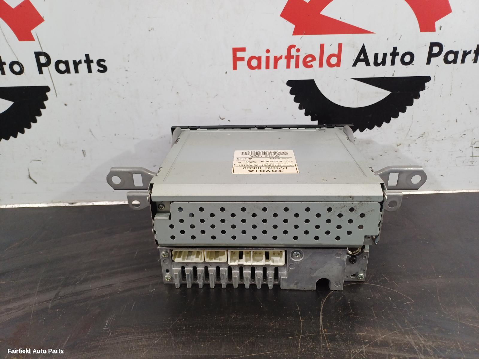 2007-2013 Toyota Corolla Radio Cd Dvd Sat Tv