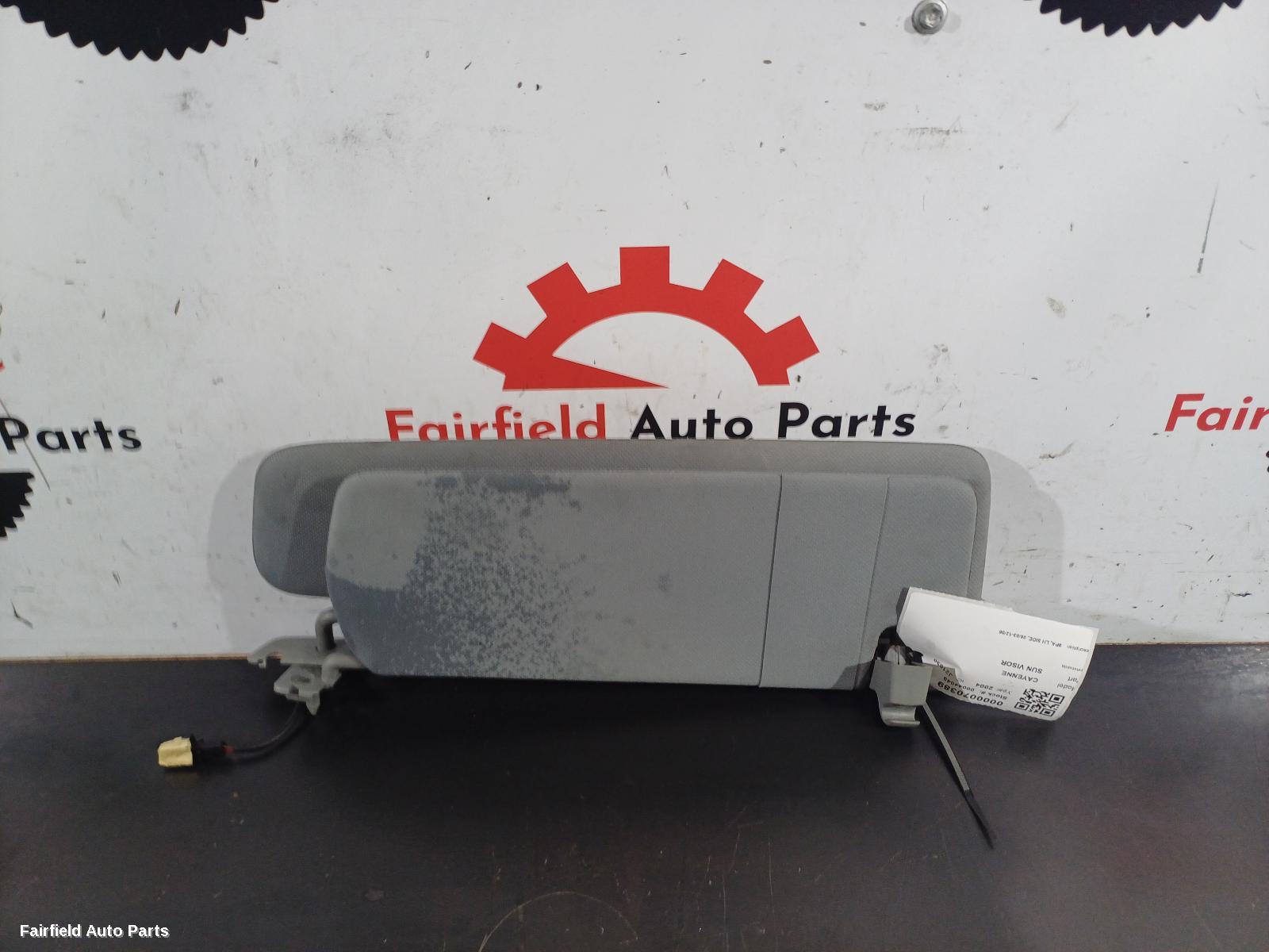 2003-2006 Porsche Cayenne Sunvisor