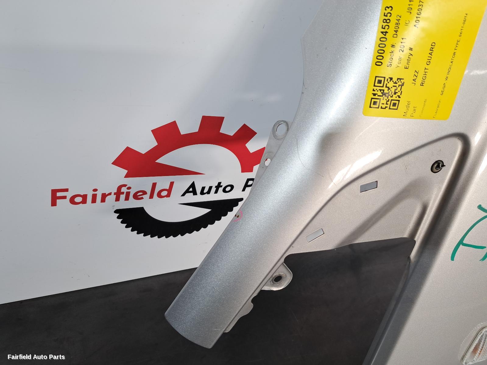 2011-2014 Honda Jazz Right Guard