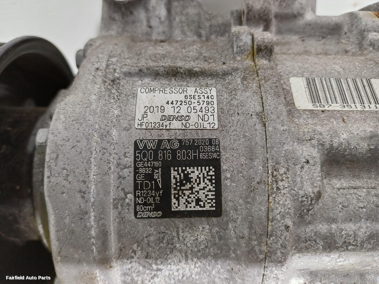 2019-2023 Audi Q3 A C Compressor