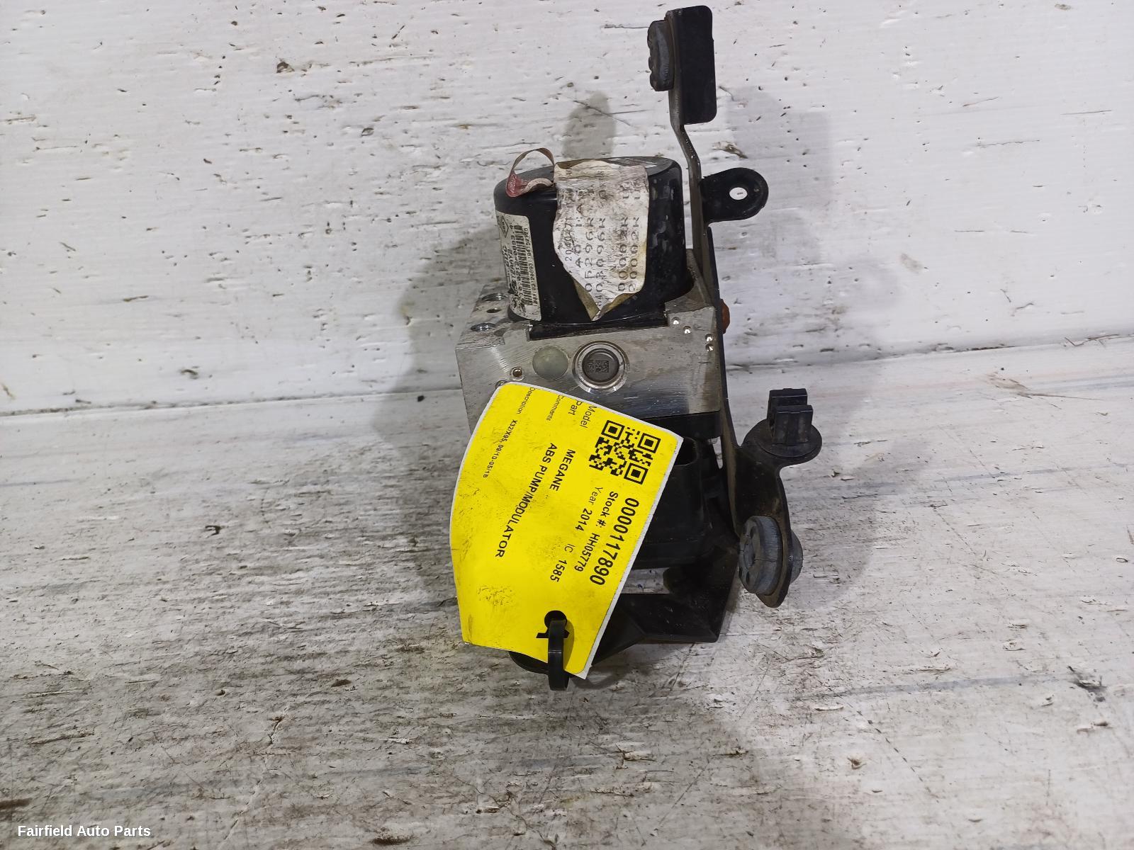 2010-2016 Renault Megane Abs Pump Modulator