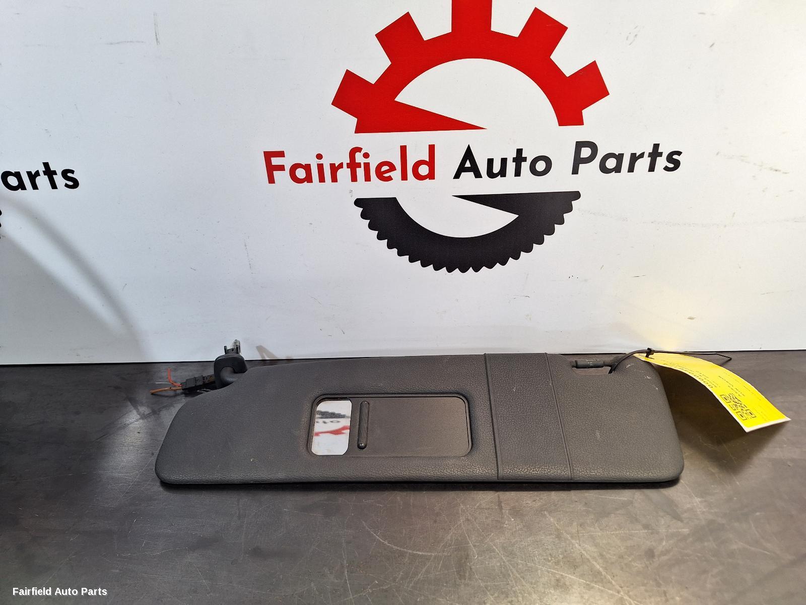 2012 Audi A5 Sunvisor