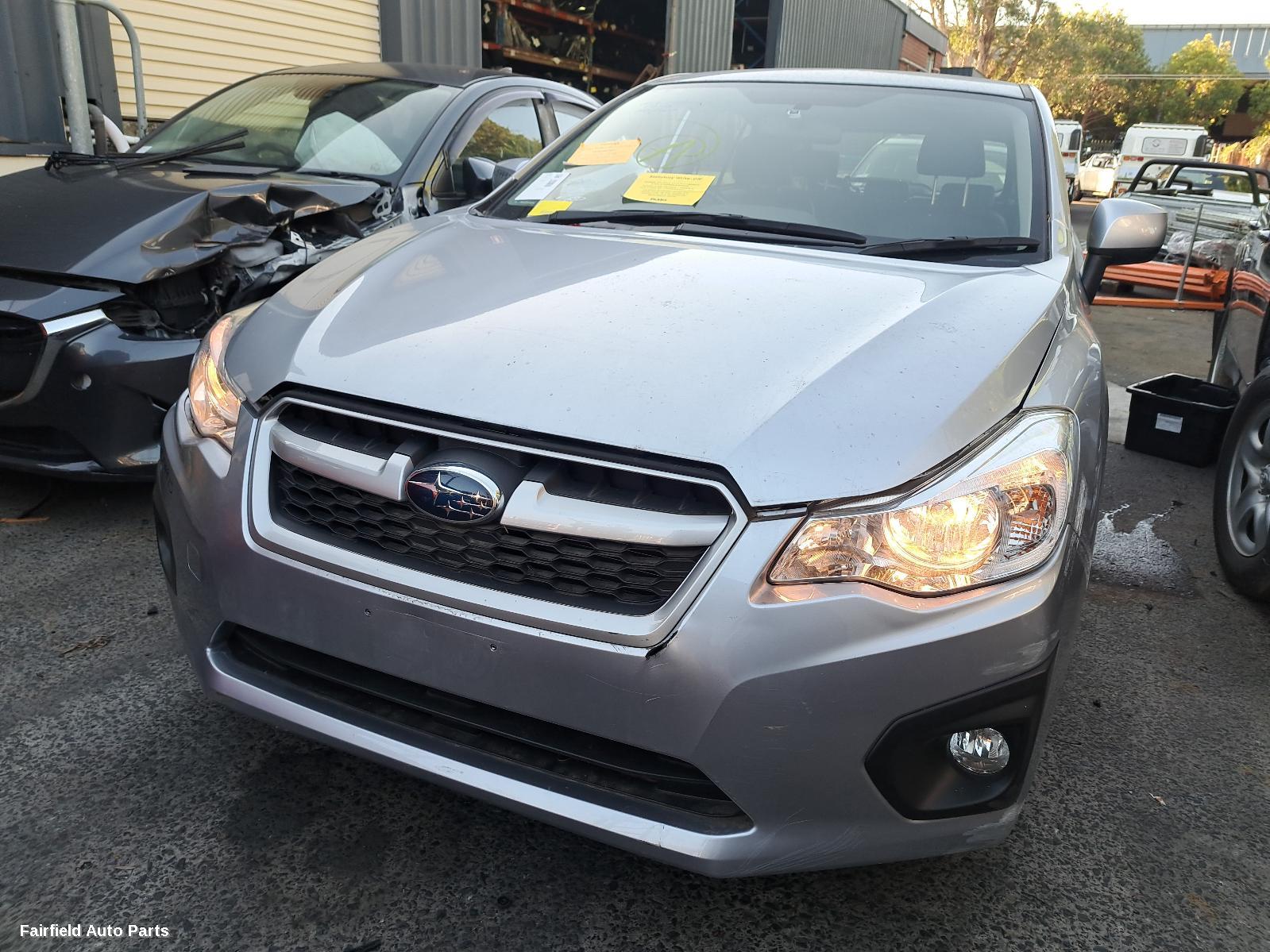2011-2016 Subaru Impreza Parcel Shelf Cargo Blind