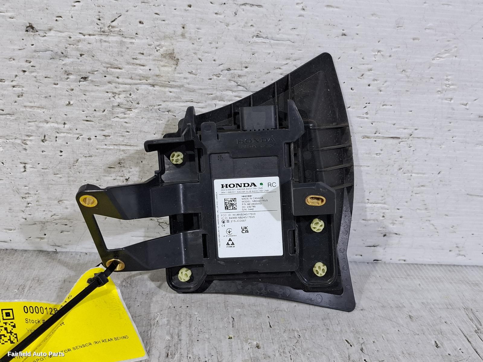 2021-2025 Honda Hrv Reverse Camera
